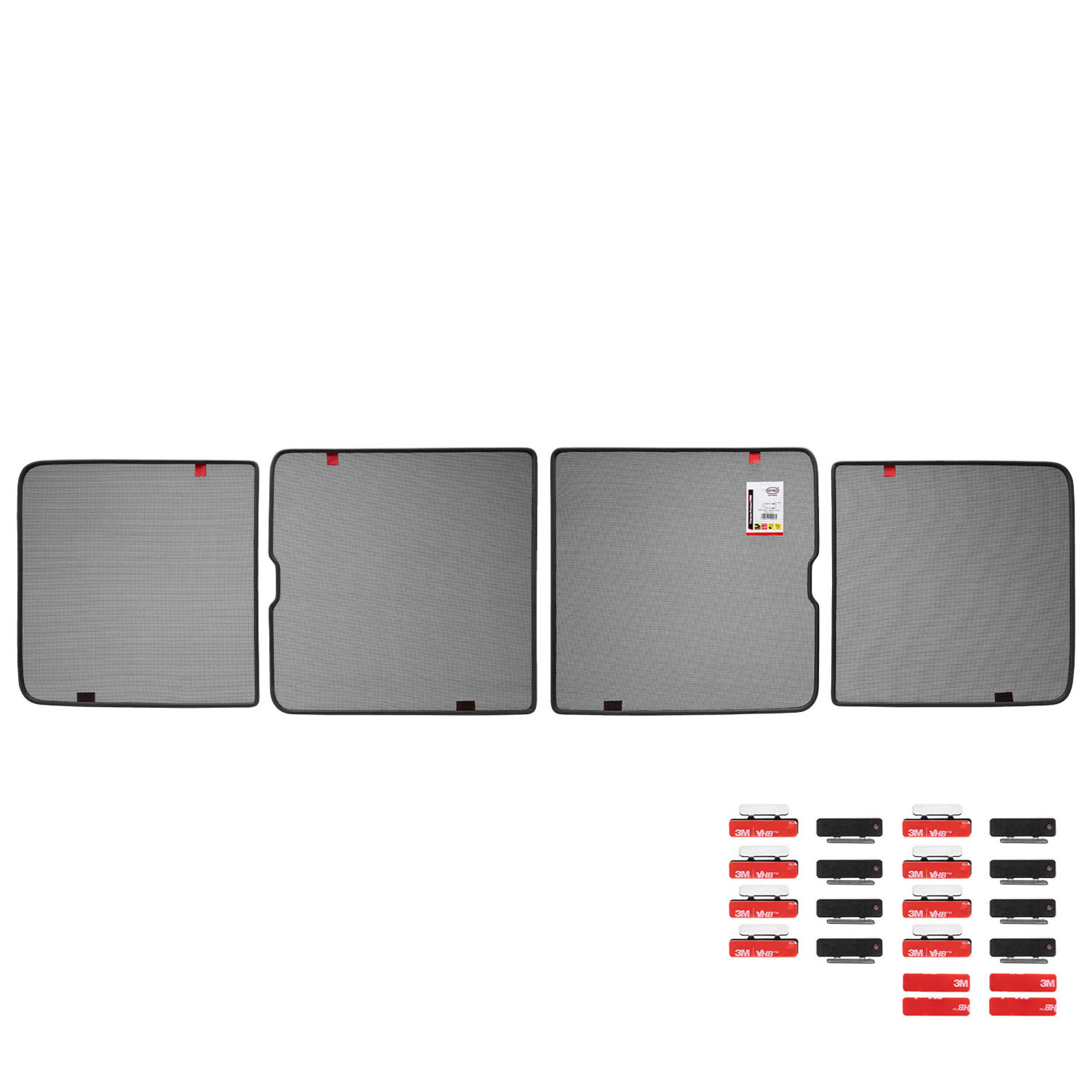 HEYNER Autosonnenschutz OEM Sonnenschutz HINTEN passend für VW Multivan (T5)(2003-2015), (Set, 1-St)