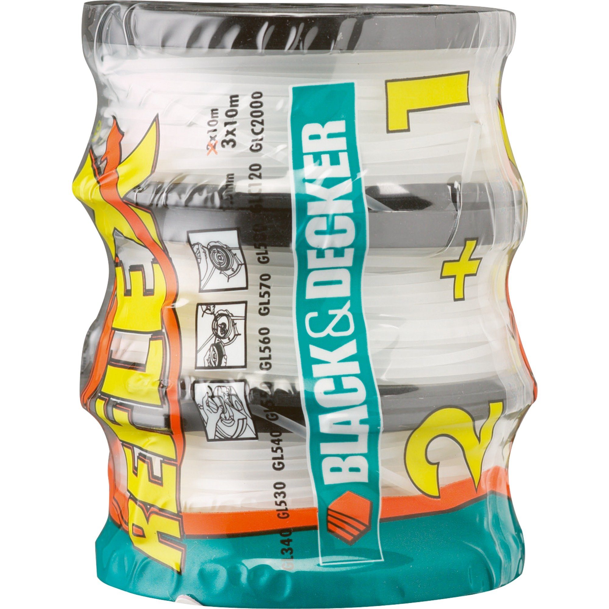 Black + Decker Elektro-Rasentrimmer BLACK+DECKER Fadenspule Reflex/AFS A6485-XJ