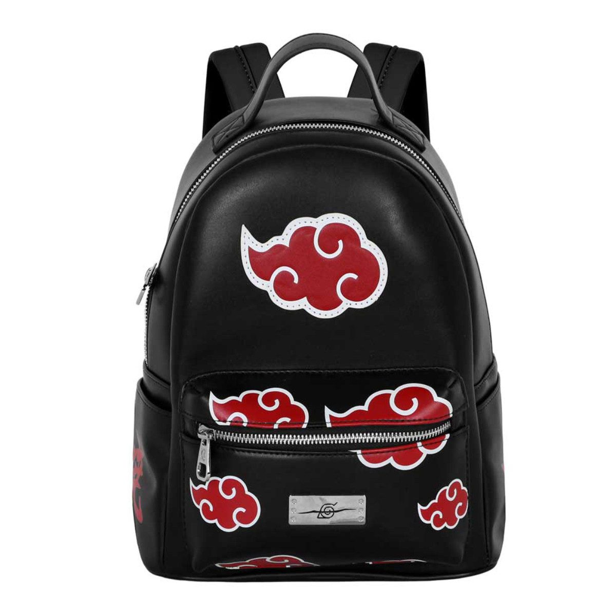Naruto Rucksack Clouds City Backpack mit Reißverschluss Fronttasche und Innenfach (1-tlg)