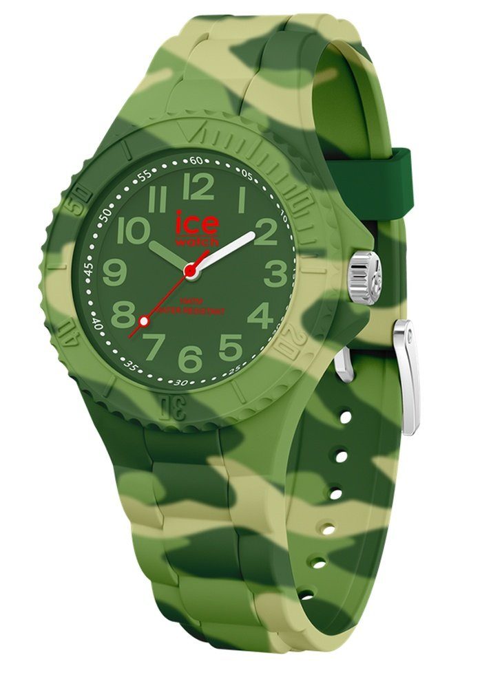 ice-watch Quarzuhr ICE tie and extra ideal - shades green - - 021235 Extra-Small 021235, auch ICE Green shades 3H, small Geschenk, dye als