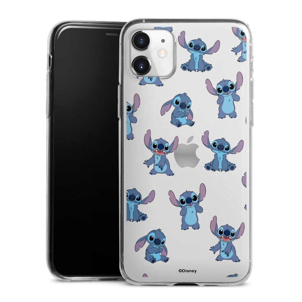 DeinDesign Handyhülle Lilo & Stitch Offizielles Lizenzprodukt Disney, Apple iPhone 11 Slim Case Silikon Hülle Ultra Dünn Schutzhülle