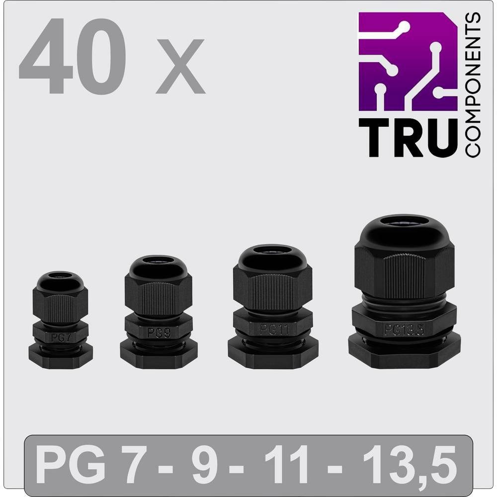 TRU COMPONENTS Kabelsockel TC-13448348