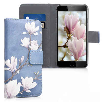 kwmobile Handyhülle, Wallet Case kompatibel mit Apple iPhone 6 / 6S - Hülle mit Ständer Kartenfächer - Handyhülle