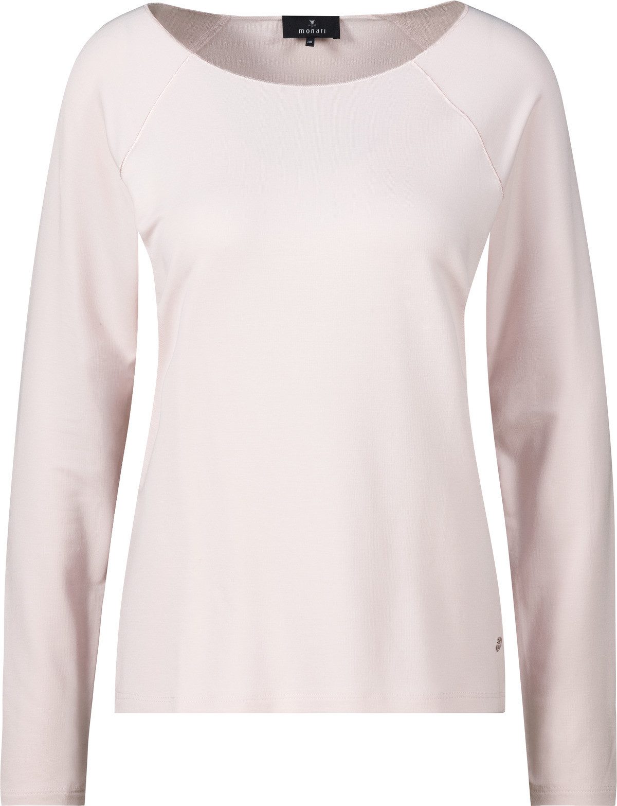 Monari Langarmshirt aus fließender Viskose mit Modal