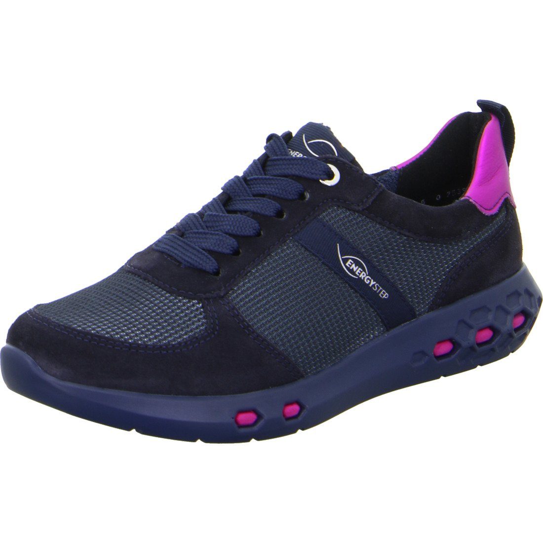 Sneaker 047855 blau Sneaker Jumper Schuhe, Ara Materialmix - Damen Ara