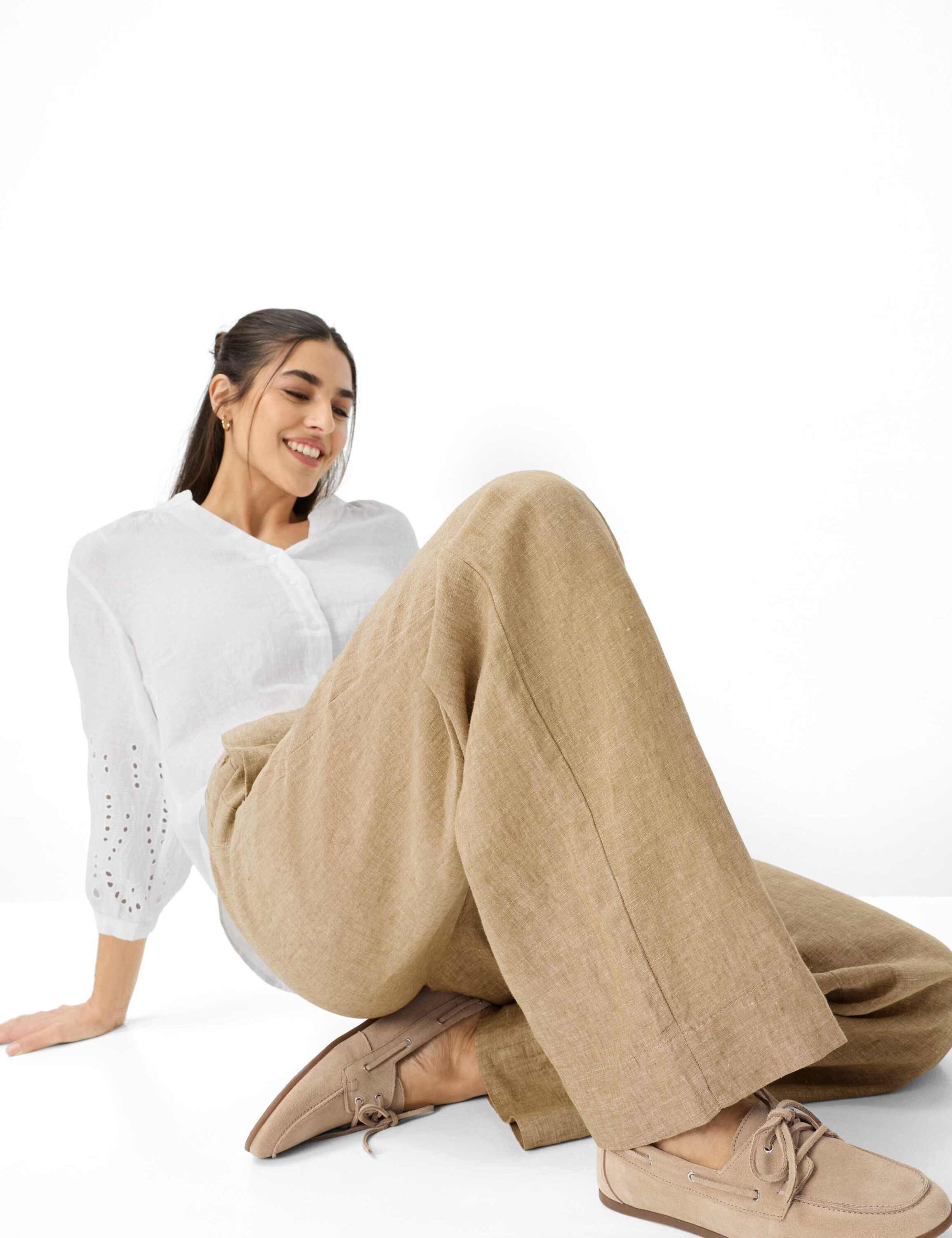 Brax Leinenhose Farina