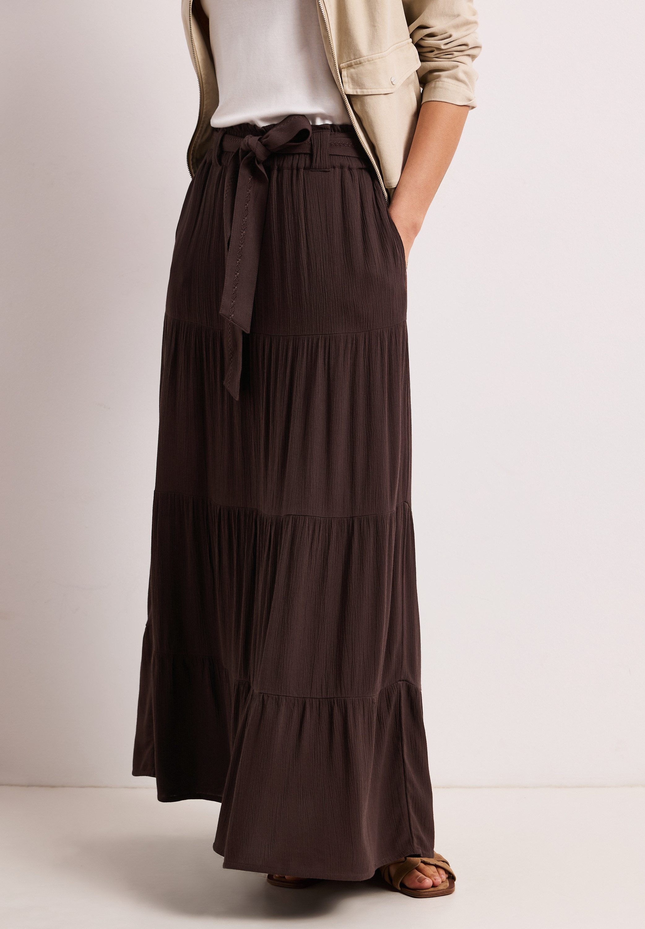 STREET ONE Maxirock Middle Waist