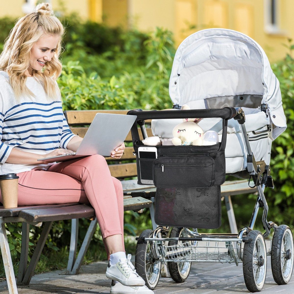 Momcozy Kinderwagen-Tasche Universal Stroller Organizer (1-tlg)