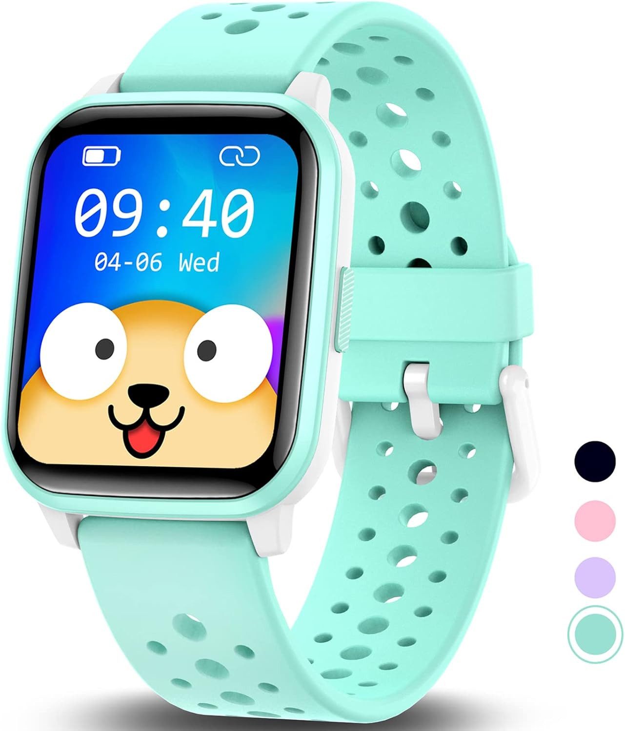HENGTO Smartwatch (2,5 cm, sim-karte), Smartwatch für Kinder und Jugendliche mit Sportmodi