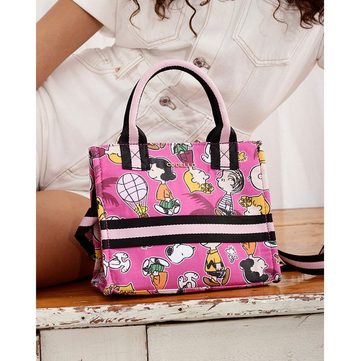 Codello Handtasche Peanuts Handtasche Mini Tote Bag in pink oder schwarz, Motiv Peanuts