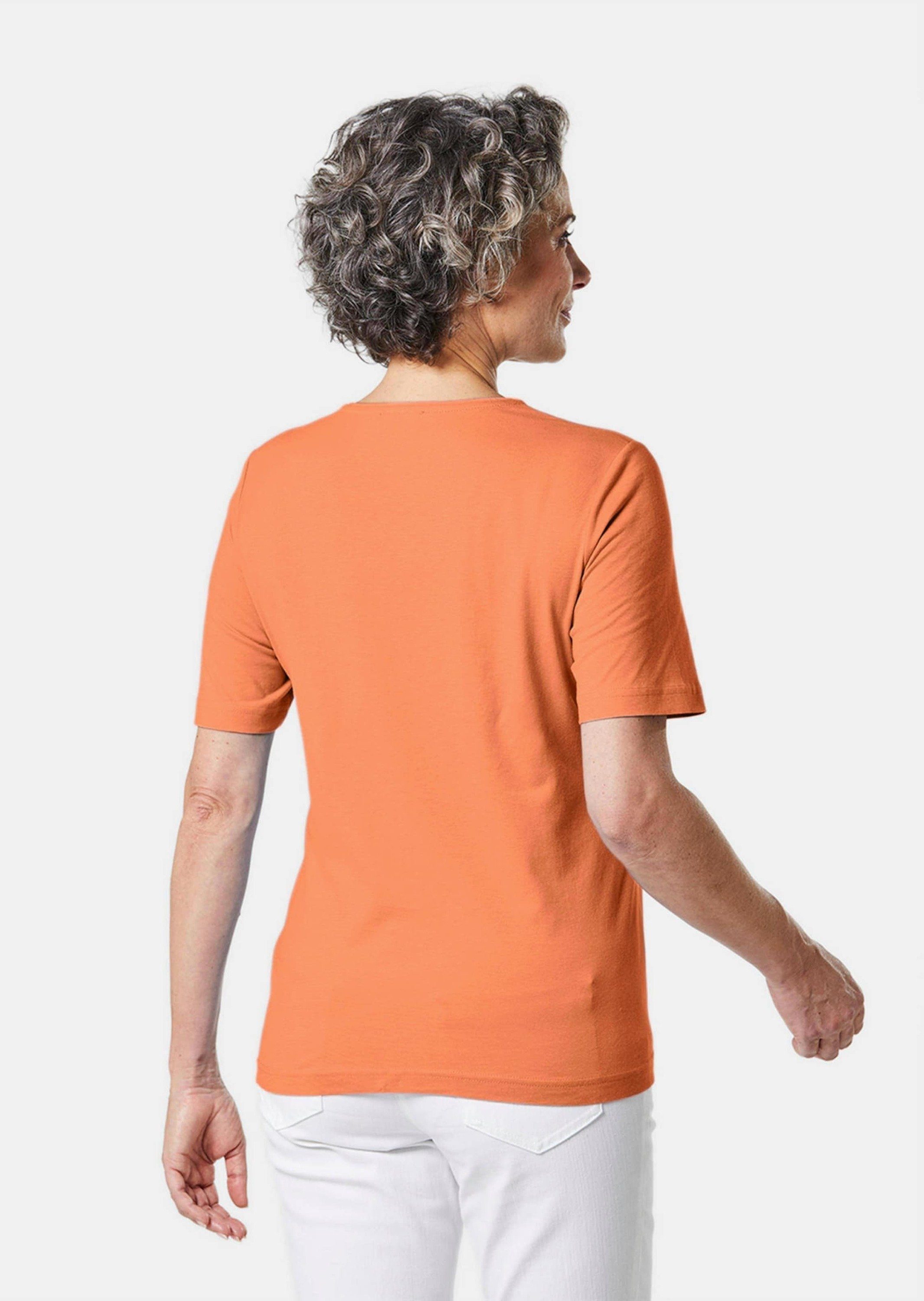 GOLDNER T-Shirt Kurzgröße: Basic T-Shirt aus günstig online kaufen