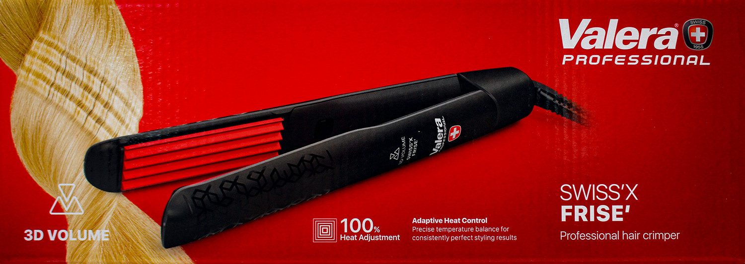 Valera Welleneisen Valera 101.04 Swiss'x Frisé Krepp- und Welleneisen Keramik
