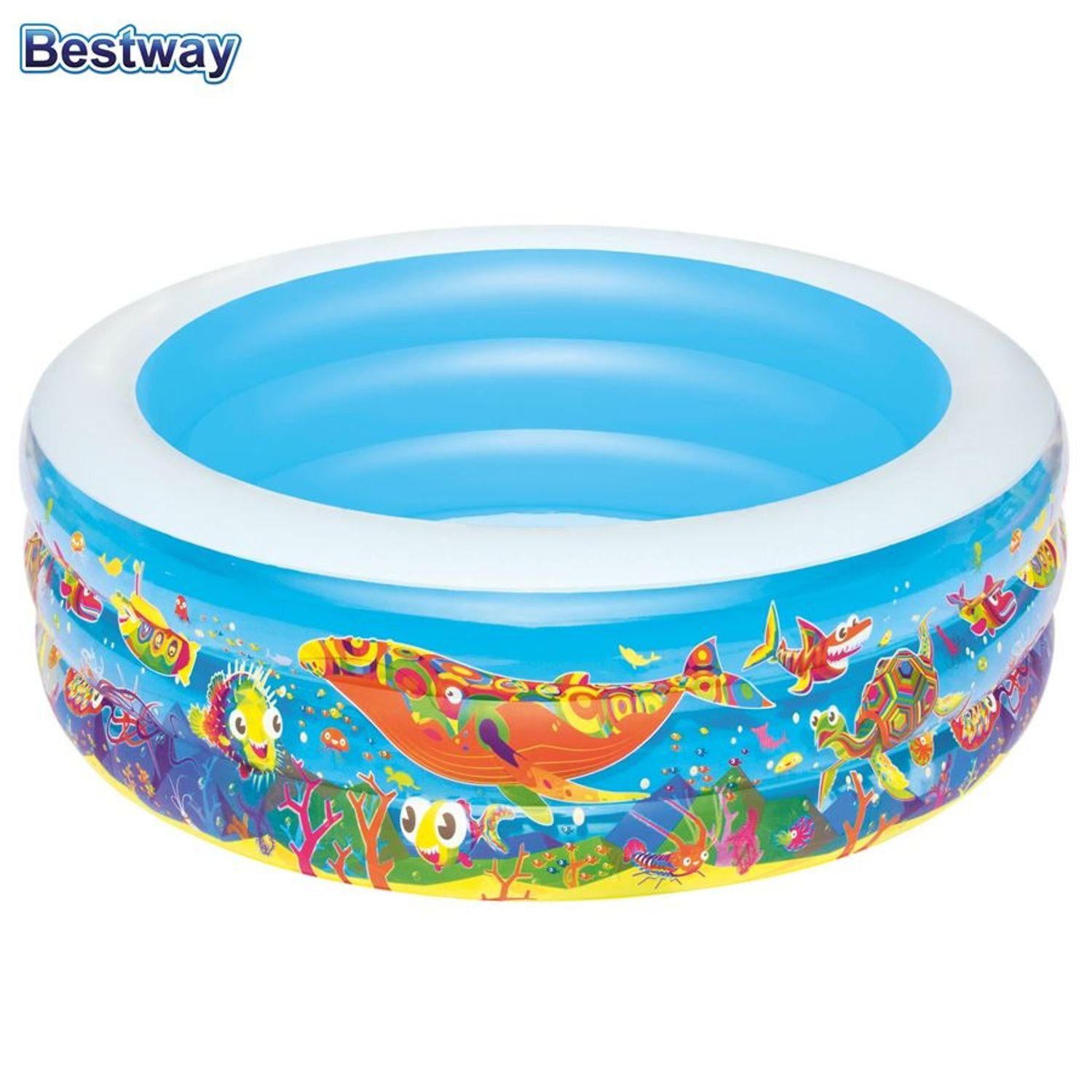 Bestway Planschbecken Kinder 152cm Kinderpool Swimmingpool Planschbecken Schwimmbecken Pool