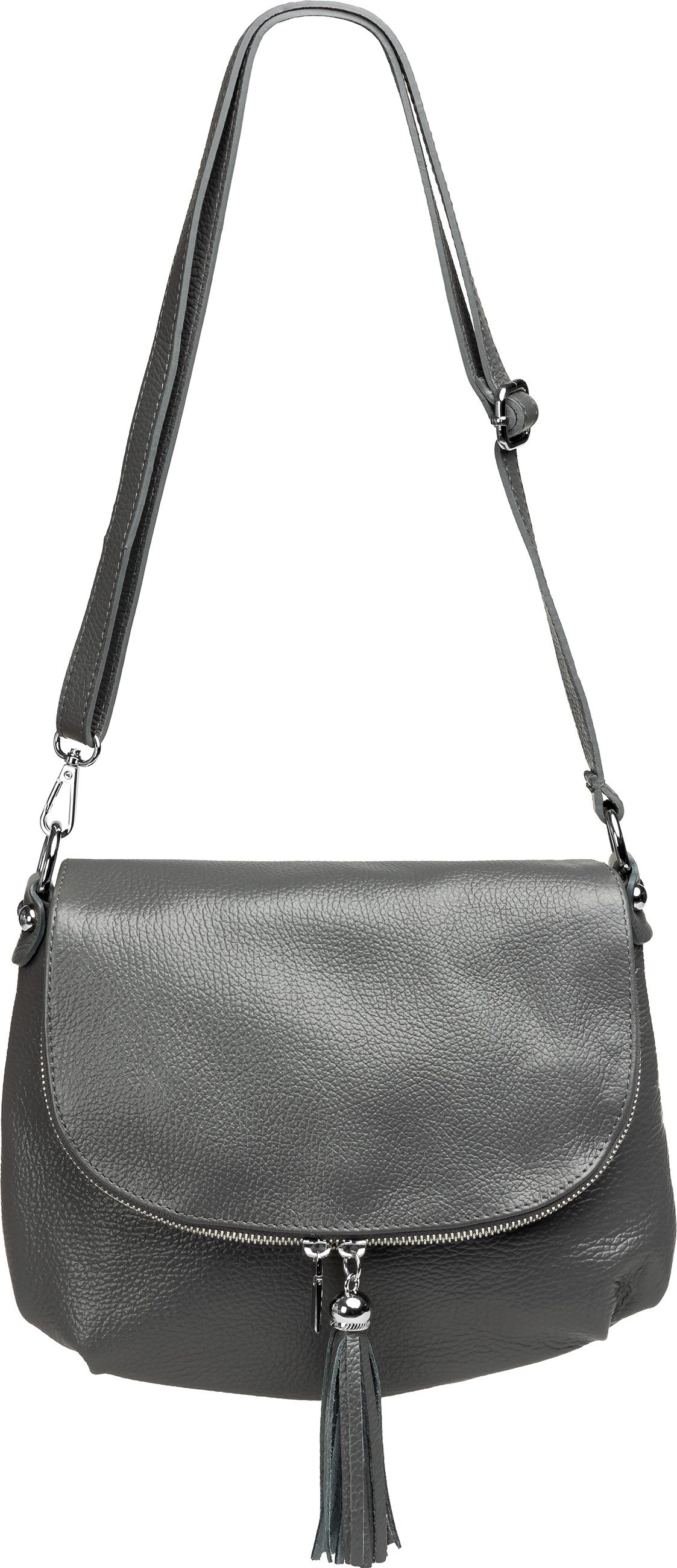 Umhängetasche Klassische Damen Leder Handtasche - CLASSIC LINE - Modell No.810