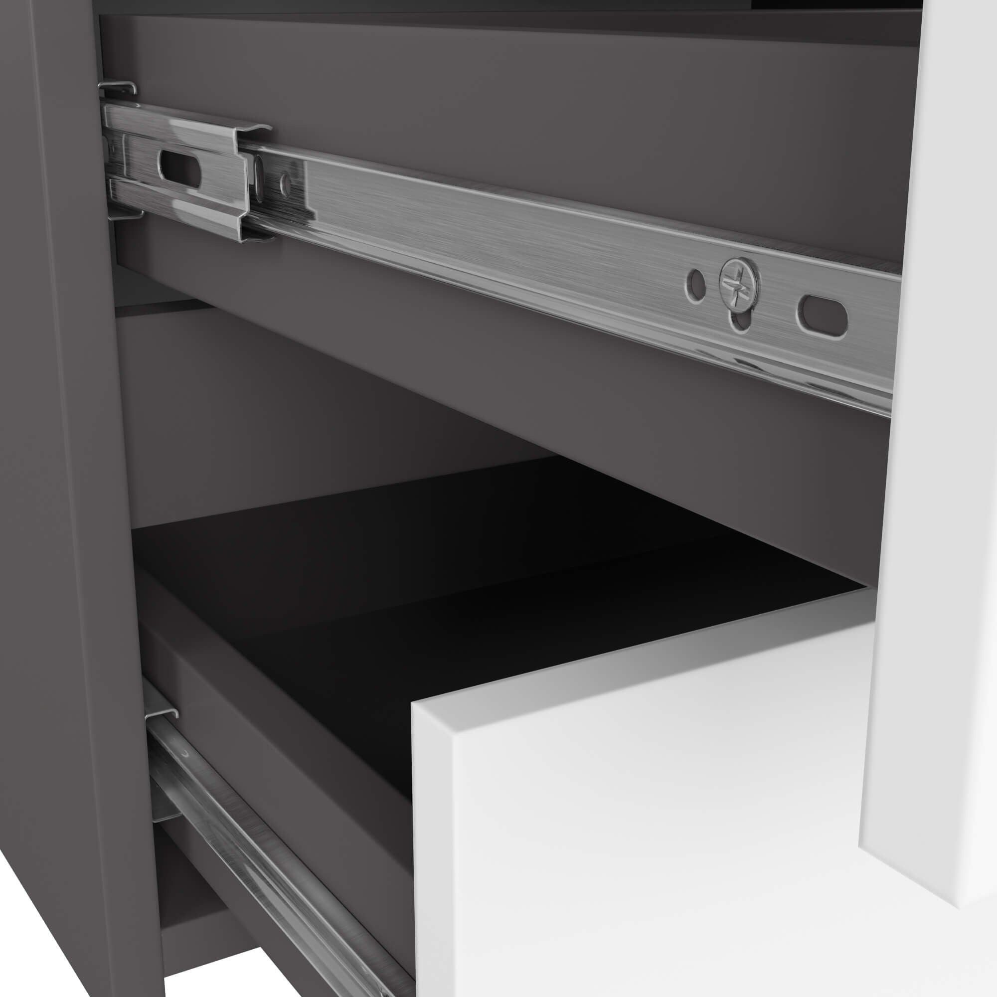 Raumhirsch Furniture Kommode mit 6 Schubladen Praktisches Sideboard Anrichte, (viele Farbvarianten - Maße: 100 x 57 x 35 cm) - Hochwertig & stabil – Bild 5 von 5