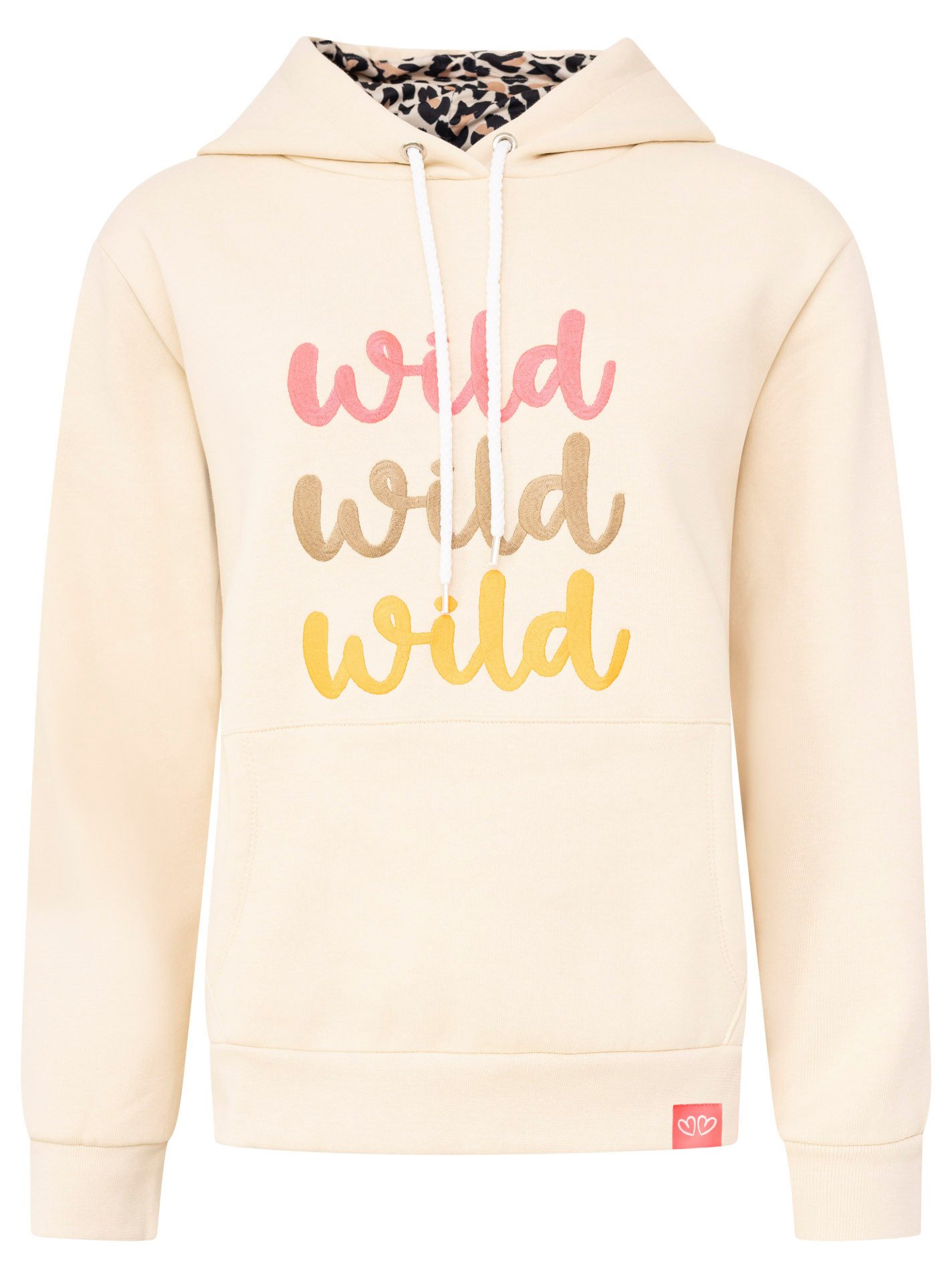 Zwillingsherz Hoodie "Leo Free and Wild" günstig online kaufen