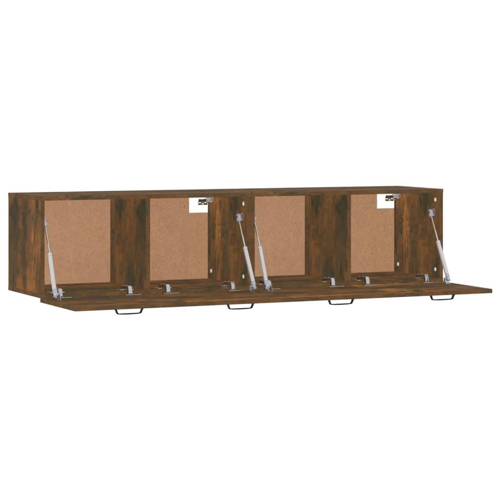 Räuchereiche cm Stk. Wandschränke 2 60x36,5x35 (1-St) Holzwerkstoff vidaXL Fächerschrank