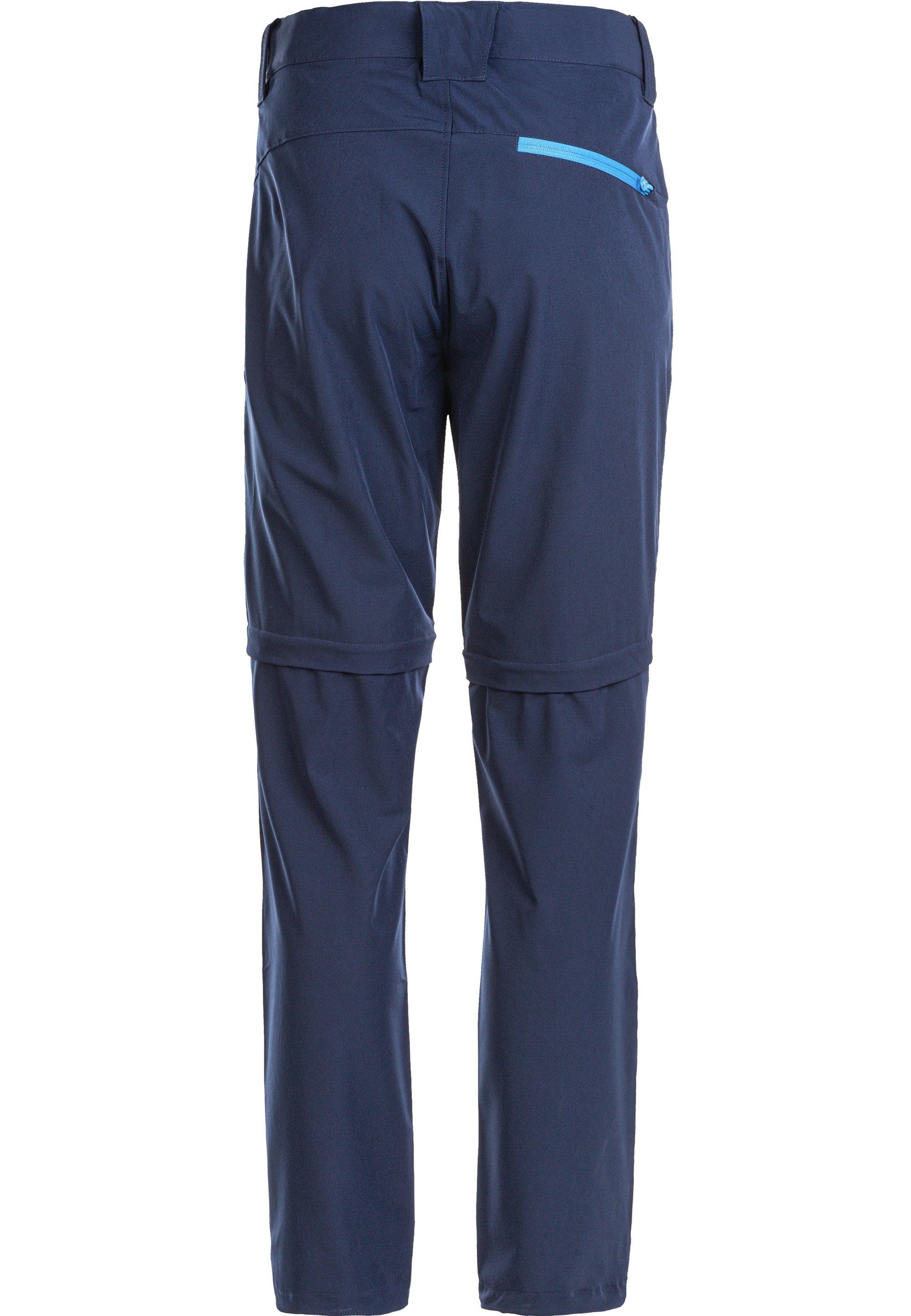 M dunkelblau Off Zip mit Cargohose WHISTLER Shorts-Funktion Pants SPENCER
