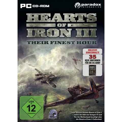 Hearts Of Iron III: Their Finest Hour PC