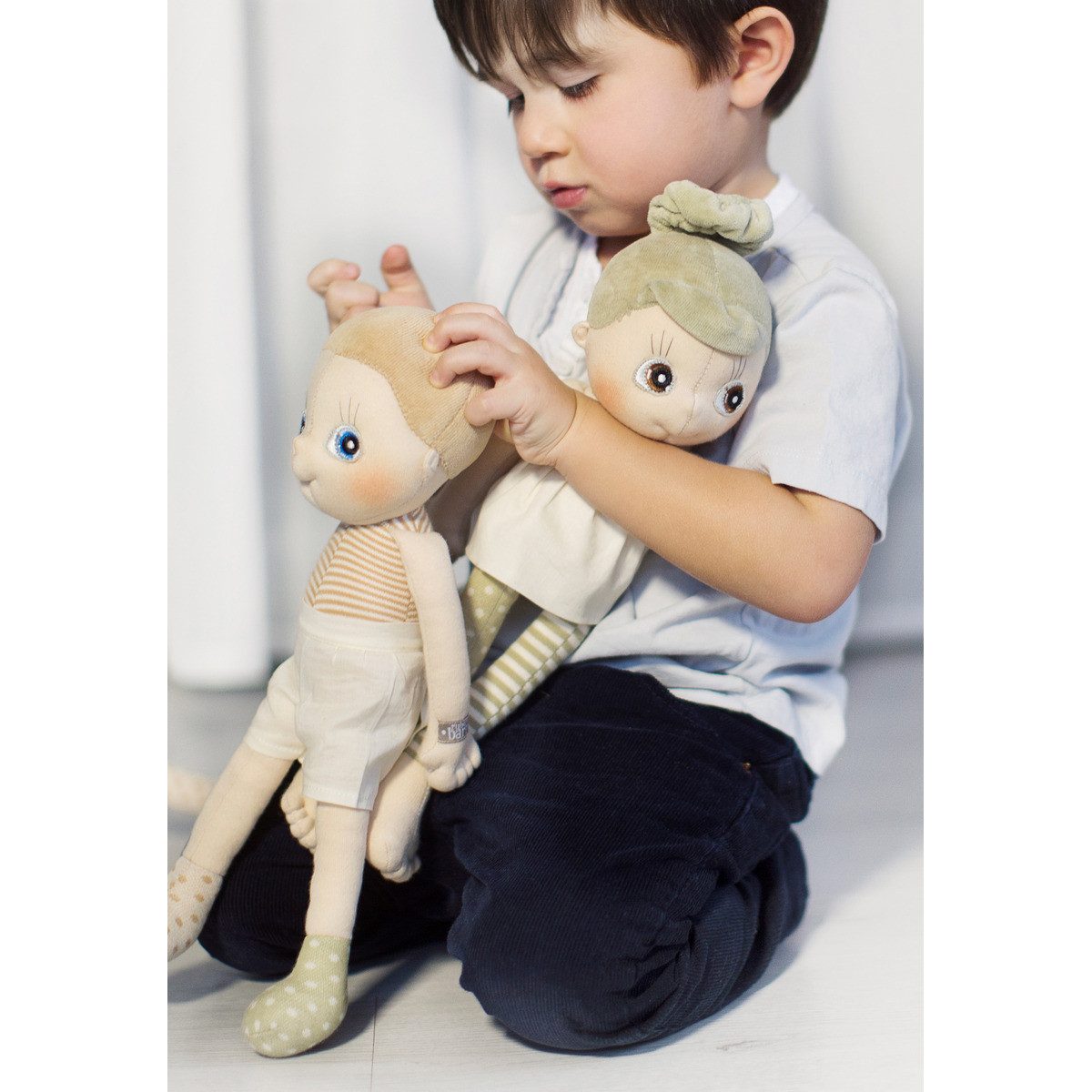 Rubens Barn Stoffpuppe Aspen Unisex Kinder (2-tlg)