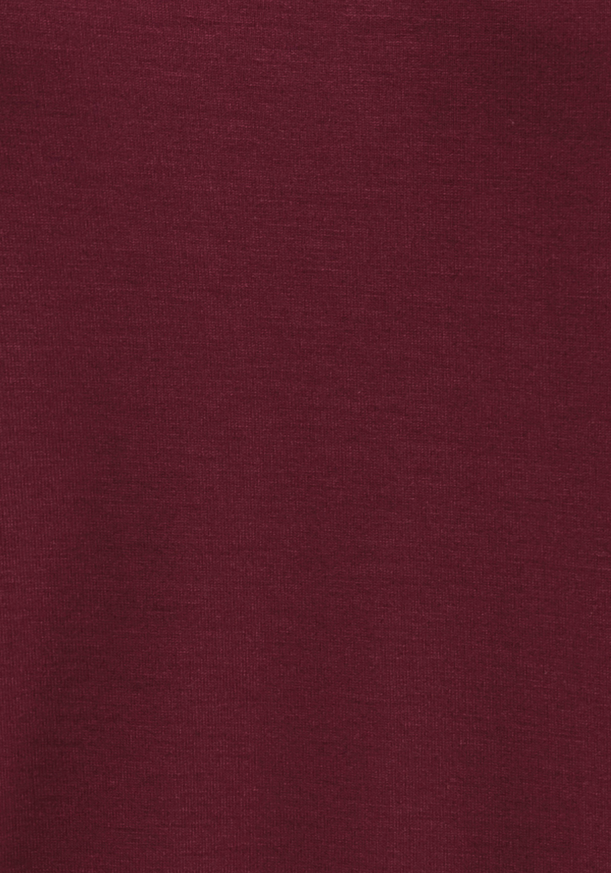 Vivance 3/4-Arm-Shirt (2er-Pack) navy aubergine, elastischem Saumabschluss mit