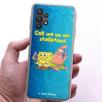 DeinDesign Handyhülle Patrick Star Spongebob Schwammkopf Serienmotiv, Samsung Galaxy A32 5G Silikon Hülle Bumper Case Handy Schutzhülle