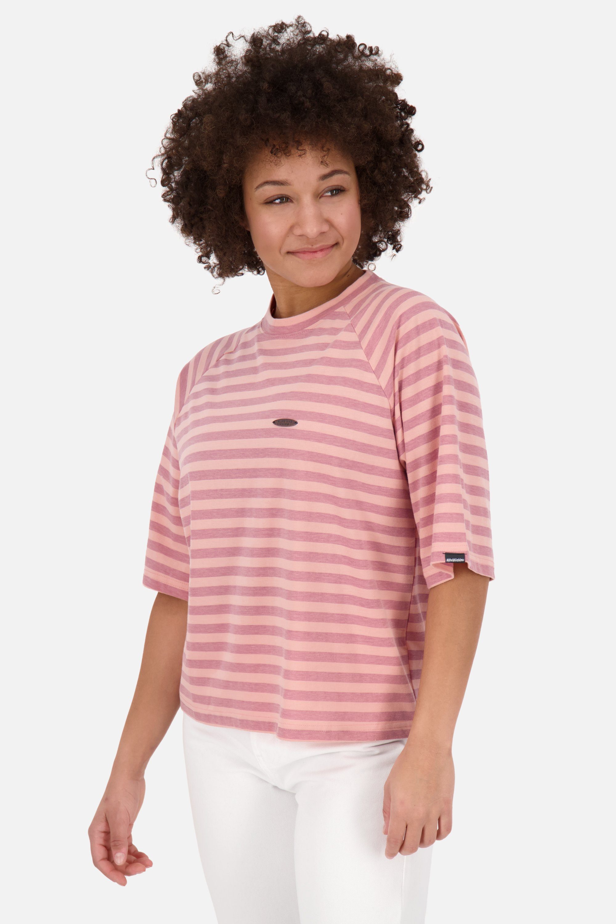 Kurzarmshirt, Shirt Damen Z candy RubyAK Rundhalsshirt Kickin Alife & Shirt