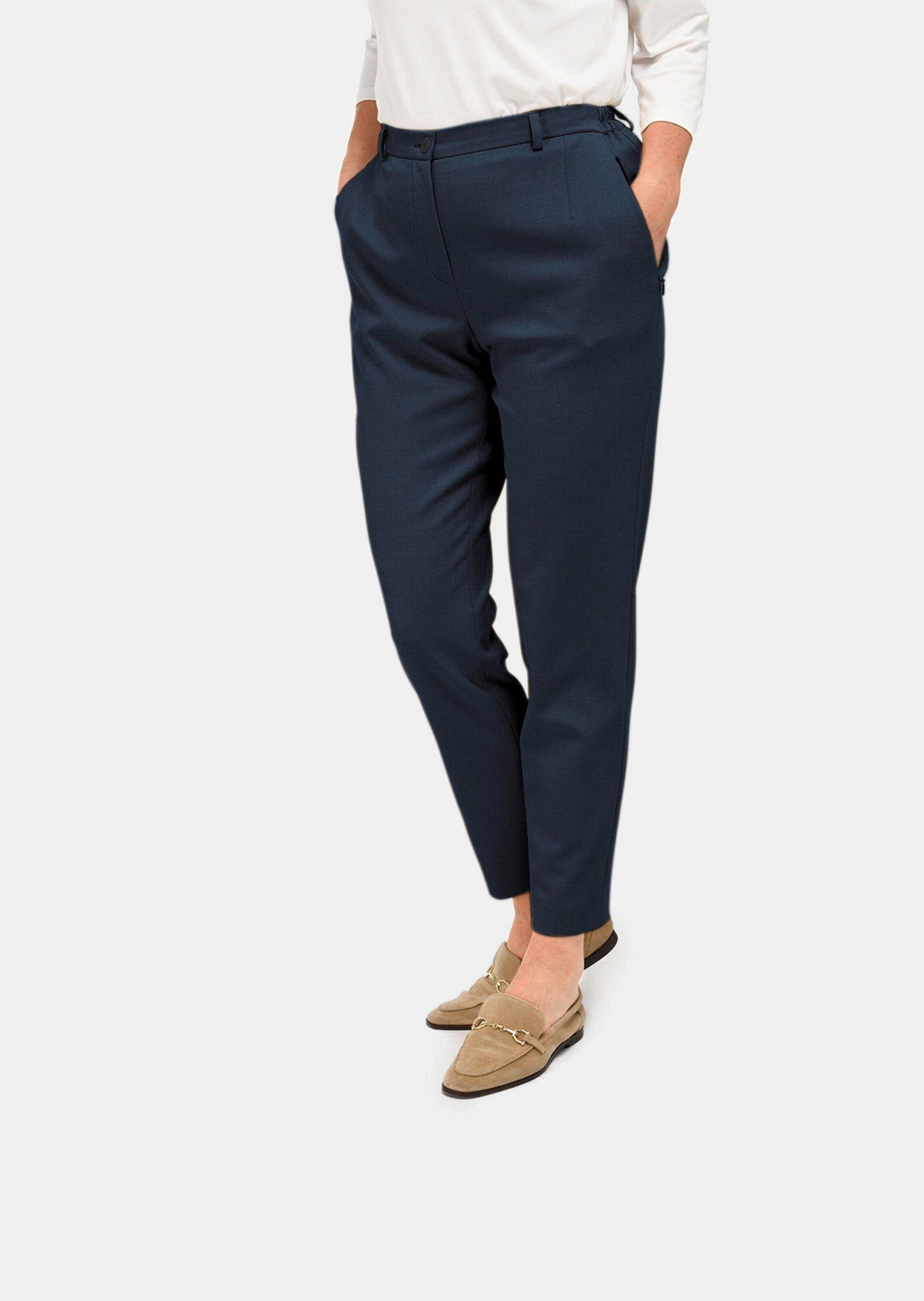 GOLDNER Stoffhose Hose Anna mit Rippenstruktur günstig online kaufen