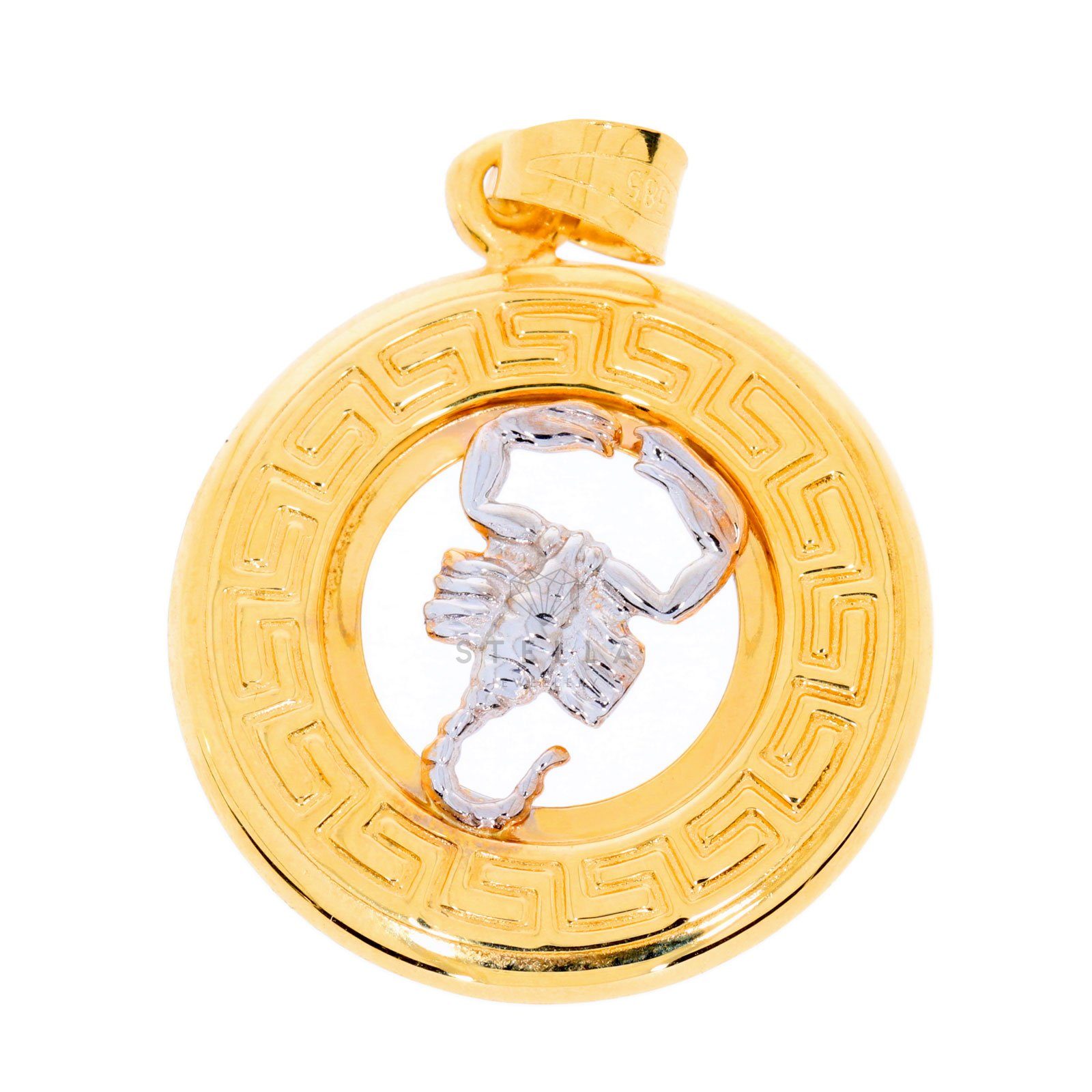 Stella-Jewellery Kettenanhänger Sternzeichen Anhänger 585 Gold Horoskop 14 Karat (inkl. Etui), Sternzeichen Anhänger Skorpion (24.10. - 22.11)