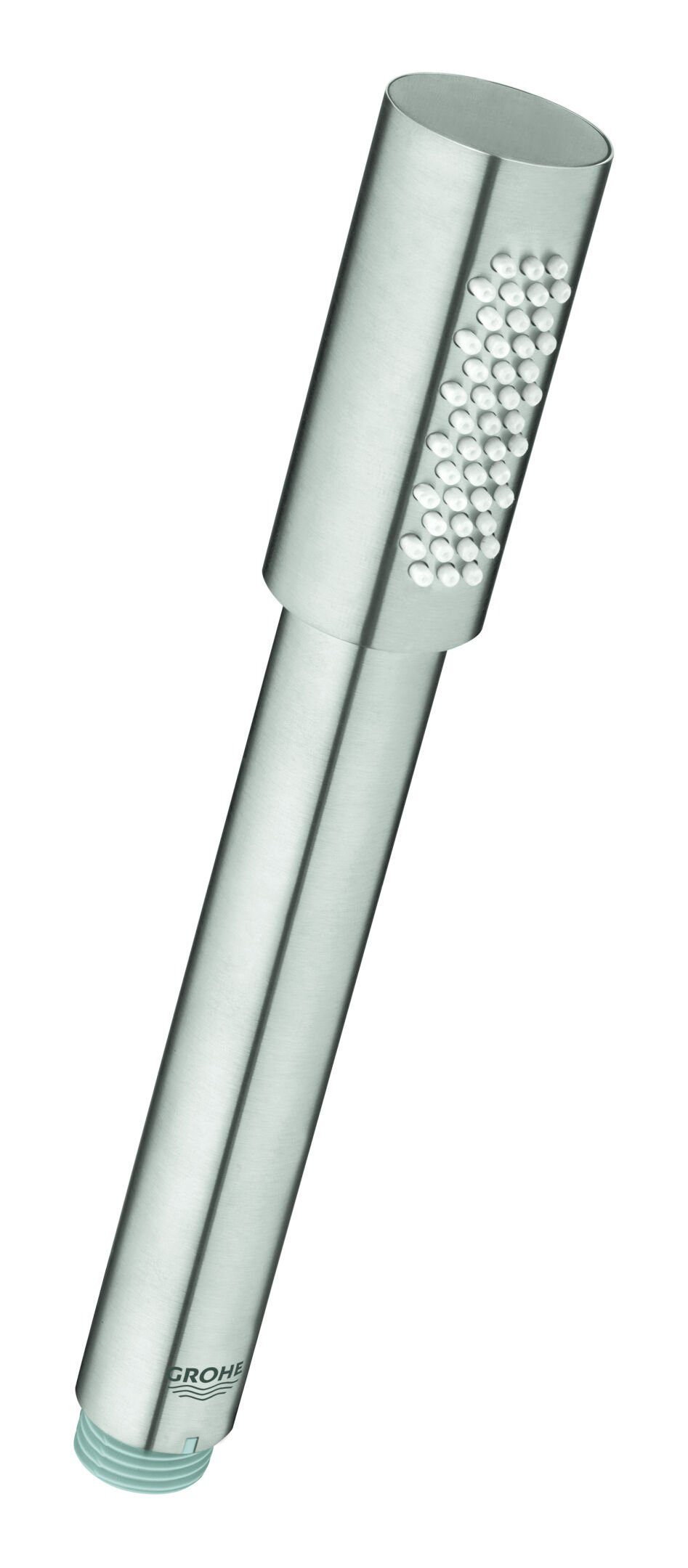 Grohe Handbrause Sena, Aqua Stick mit EcoJoy 6,6 l 1 Strahlart - Supersteel