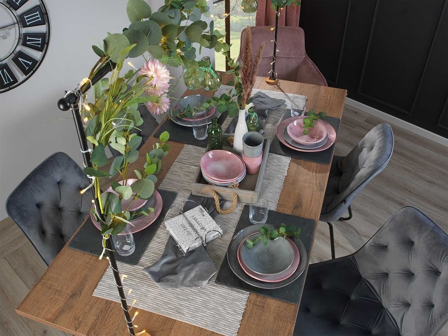 HIT Trading Servierplatte, Schiefer