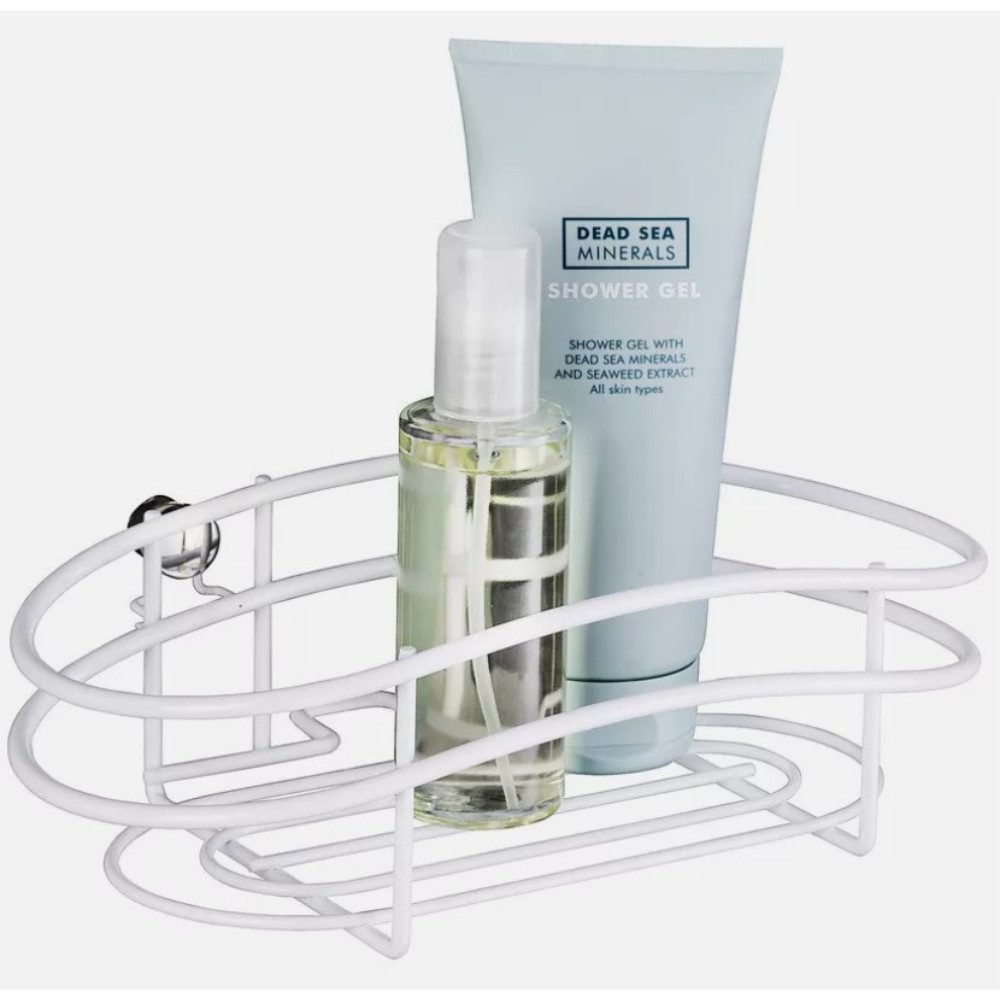 WENKO Duschablage Ablage Dusche Shampoo Bad, Spar-Set 1-tlg., 1 Ablage
