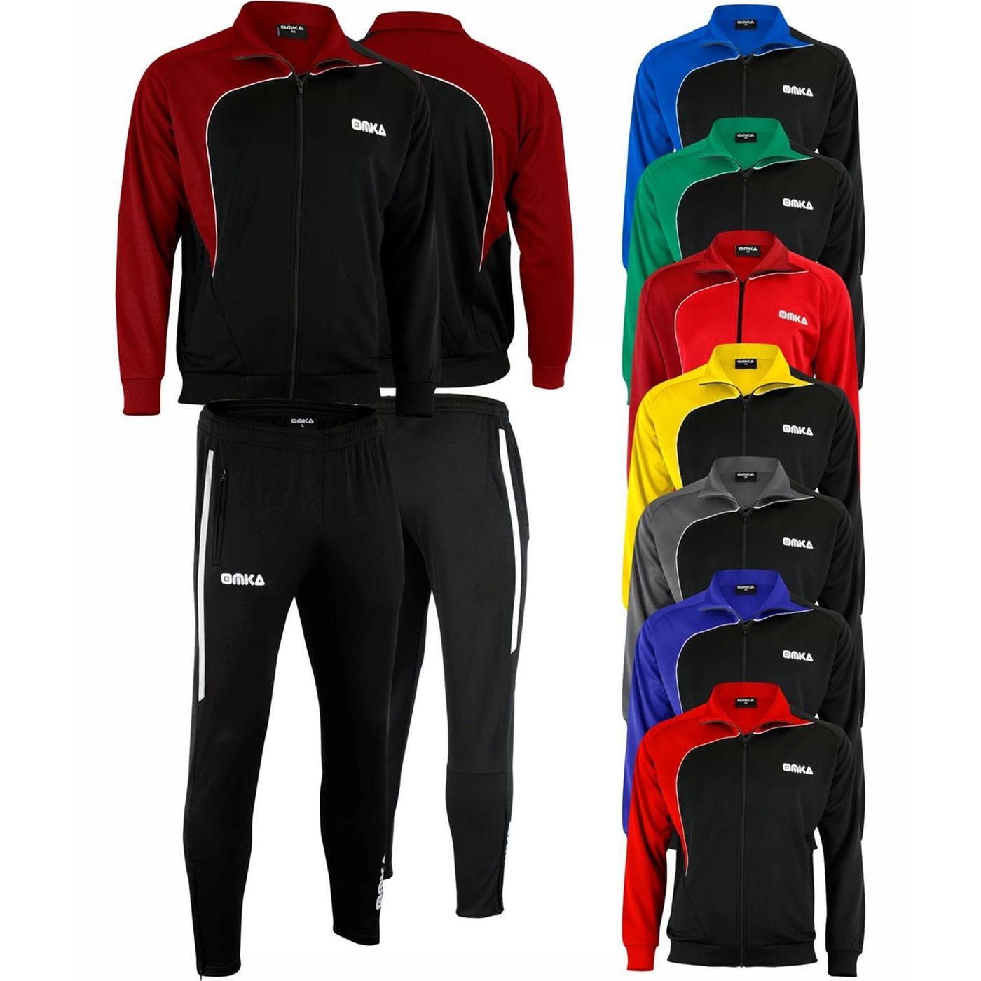 OMKA Jogginganzug OK201K, OMKA Trainingsanzug Sportanzug Jogginganzug Freiz günstig online kaufen