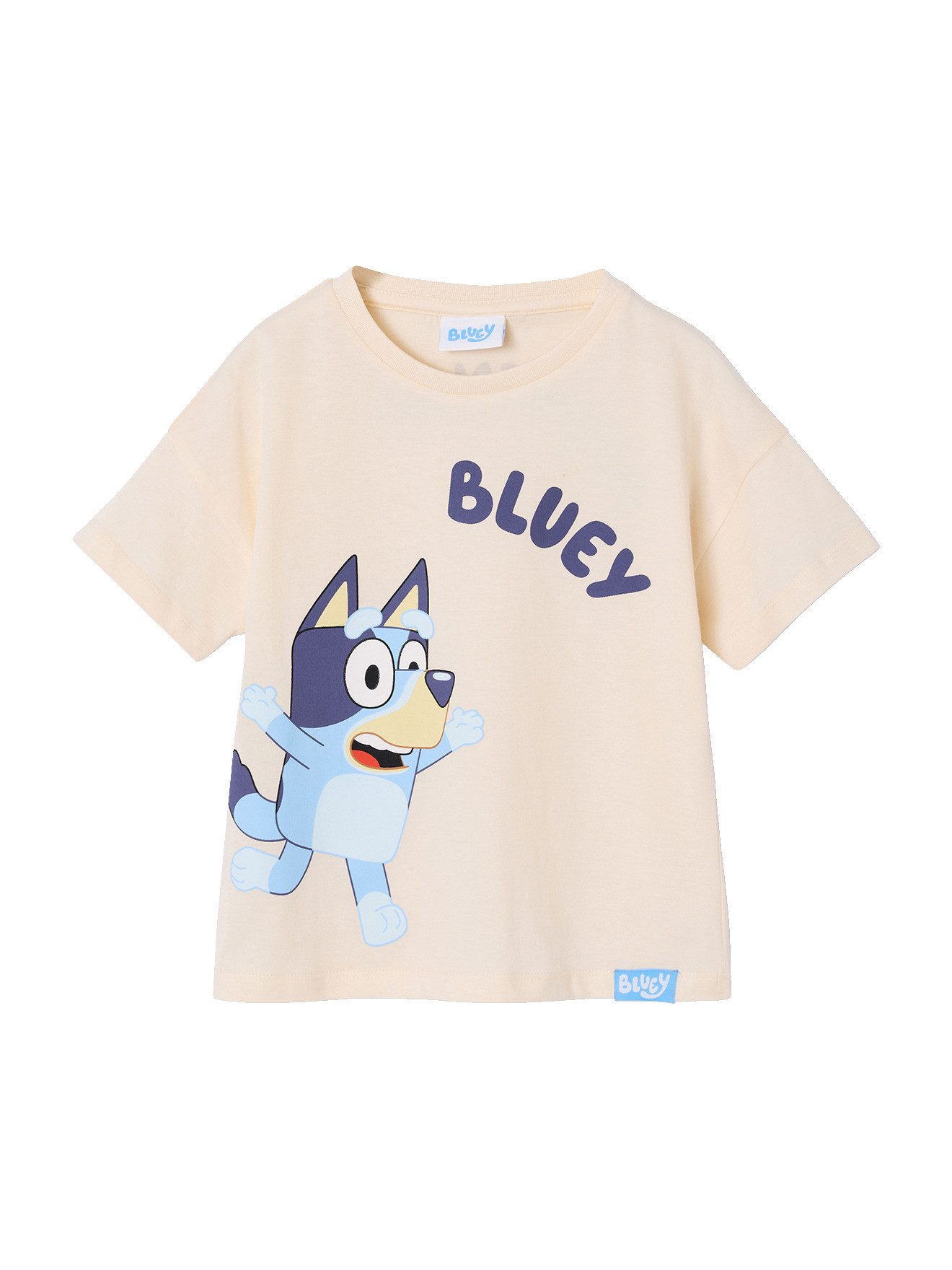 Kurzarmshirt T-Shirt Mädchen Der Welpe Bluey