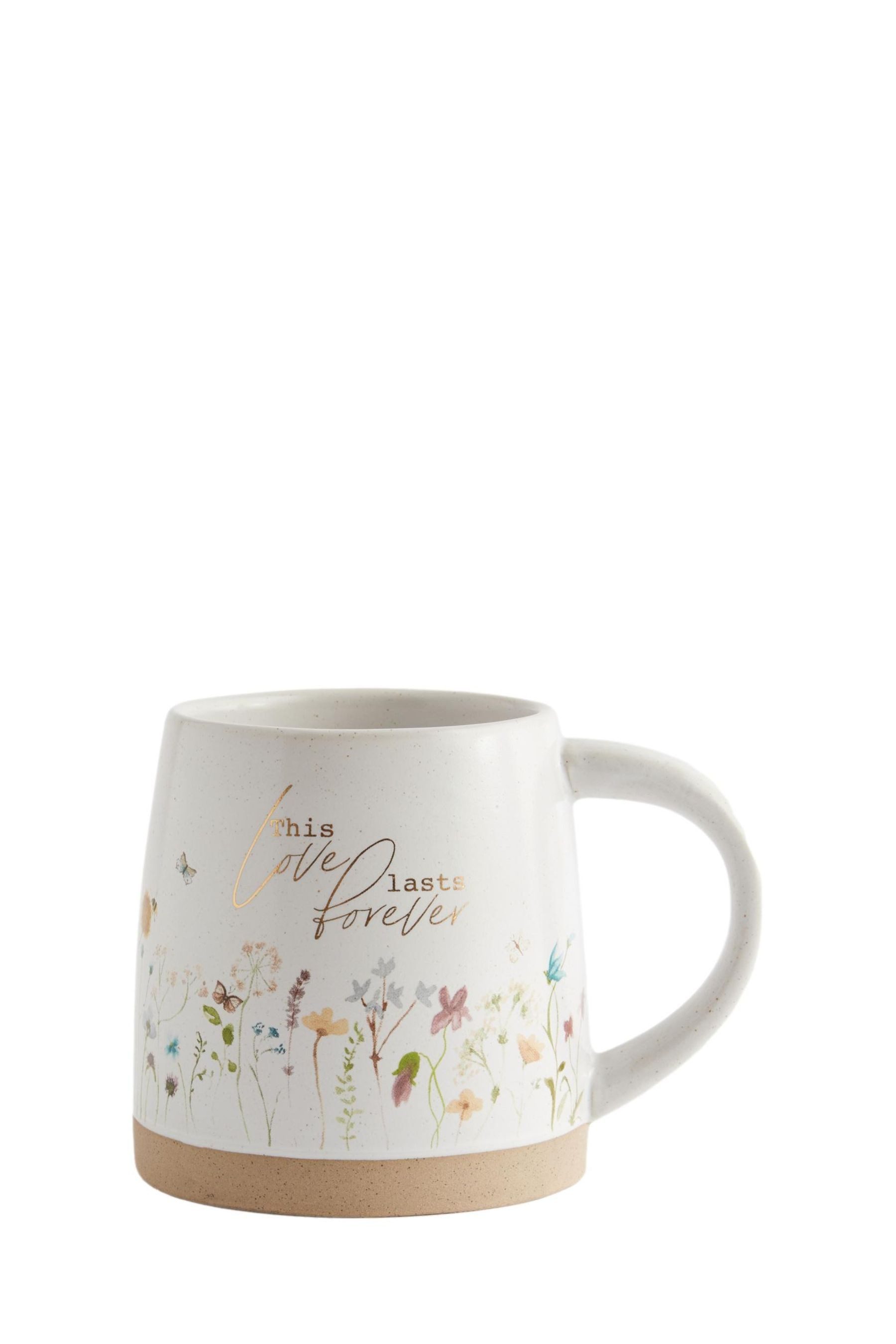 Becher Tasse in floralem Design
