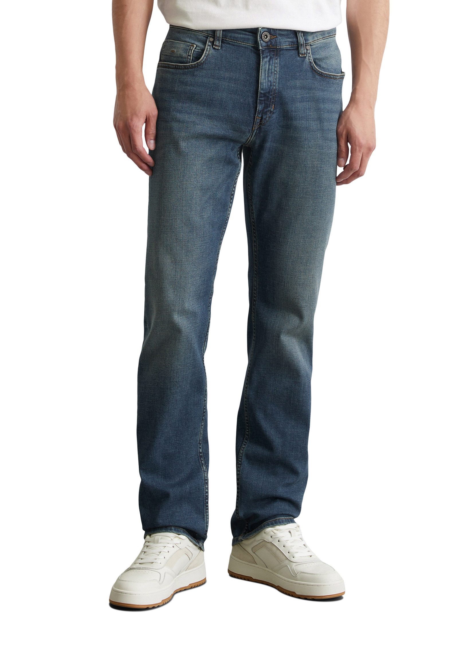 Marc O'Polo Regular-fit-Jeans aus Bio-Baumwoll-Mix