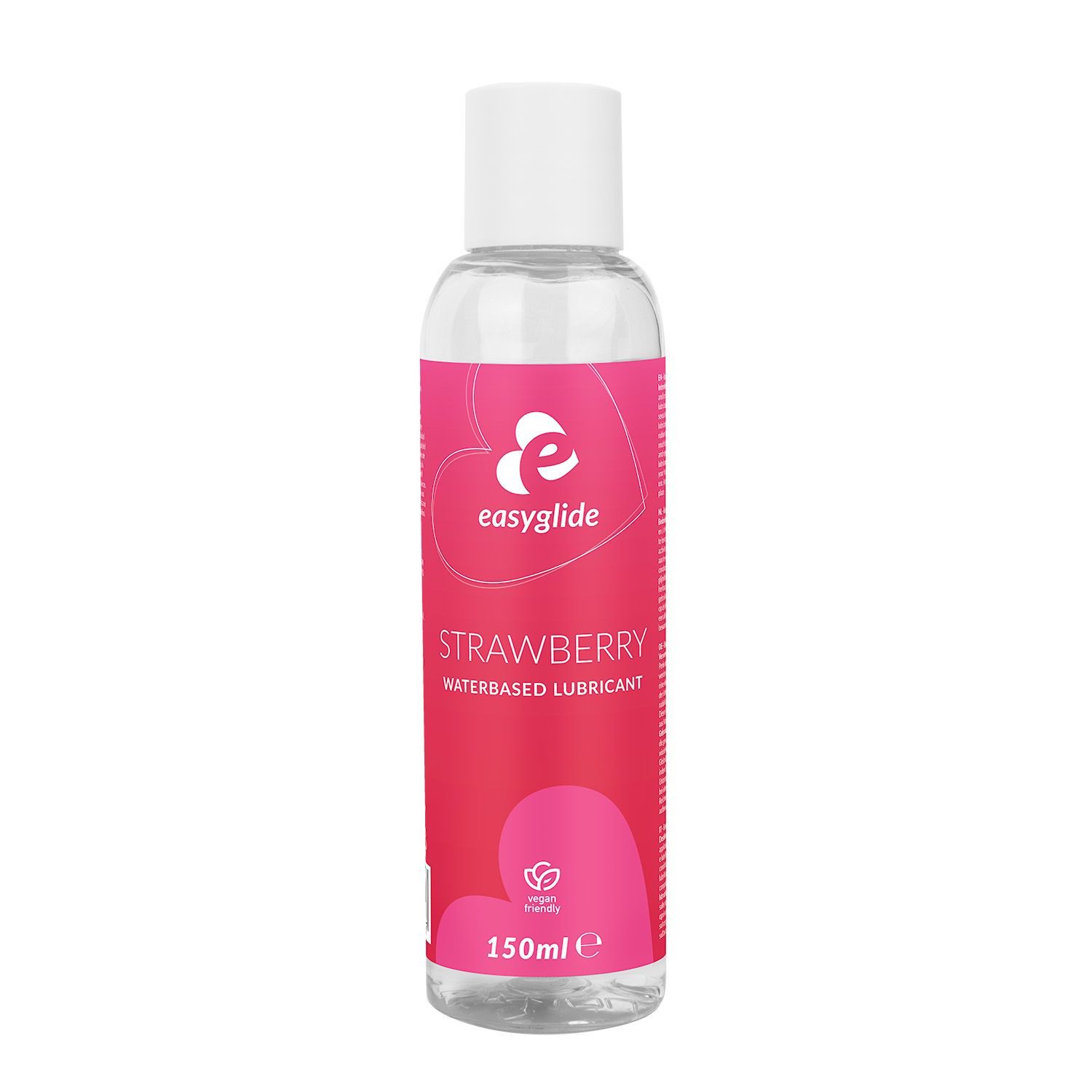 EasyGlide Gleitgel Gleitgel mit Erdbeergeschmack - 150 ml Vegan - Durchsichtig