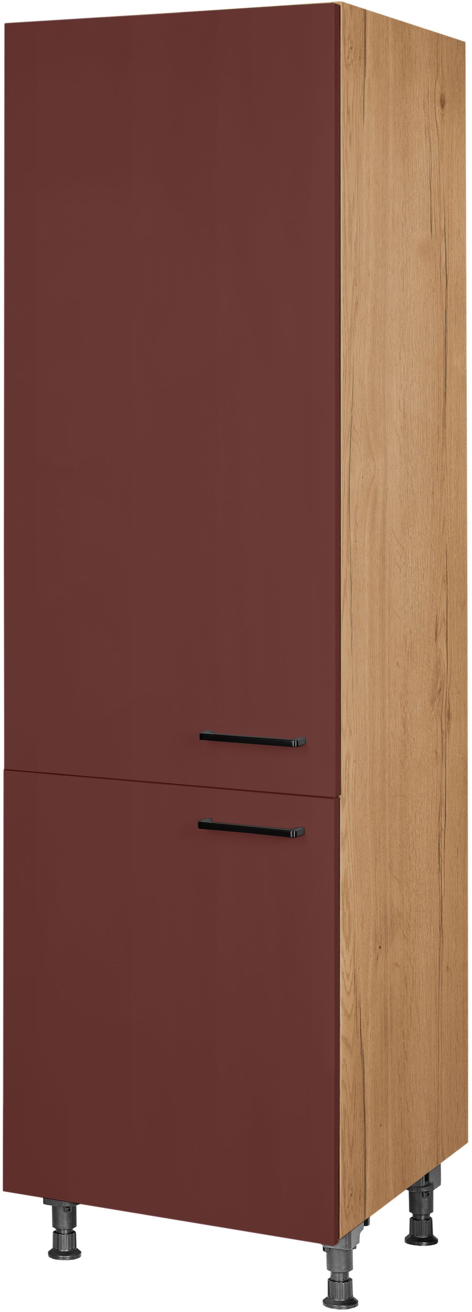 nobilia® Vorratsschrank "Easytouch", Ausrichtung wählbar, mit zwei Türen, vormontiert, Breite/Höhe: 60/216,6 cm