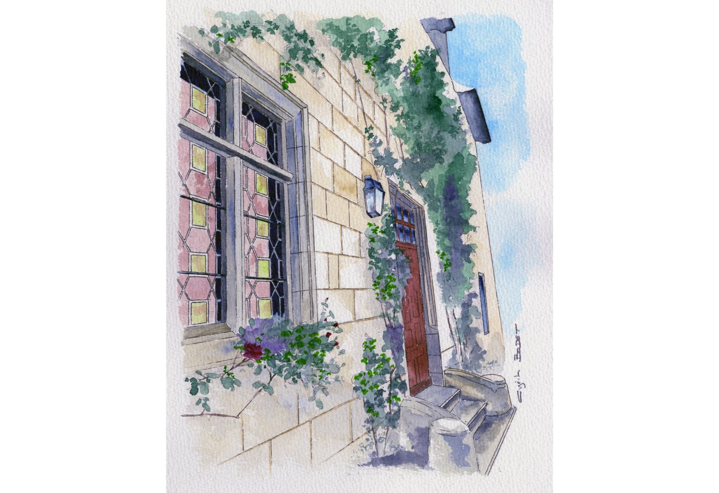 Thumbnail - CLAIREFONTAINE Zeichenpapier Etival Aquarellpapier, Block geleimt, 10 Bl 200g, 42x56 cm 96382C, Kunst Clairefontaine