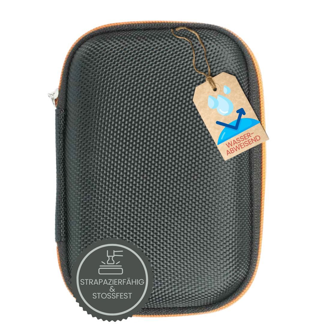 Blutzuckermessgerät caseroxx Blutzuckermessgerät Tasche für Freestyle Libre 1 / 2 / 3