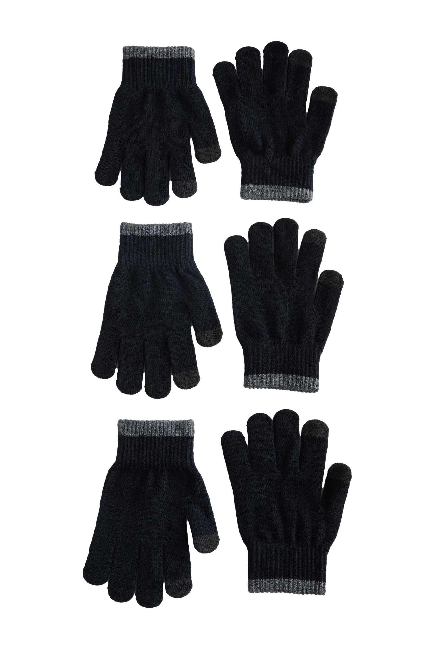 Strickhandschuhe Zauberhandschuhe 3er-Pack
