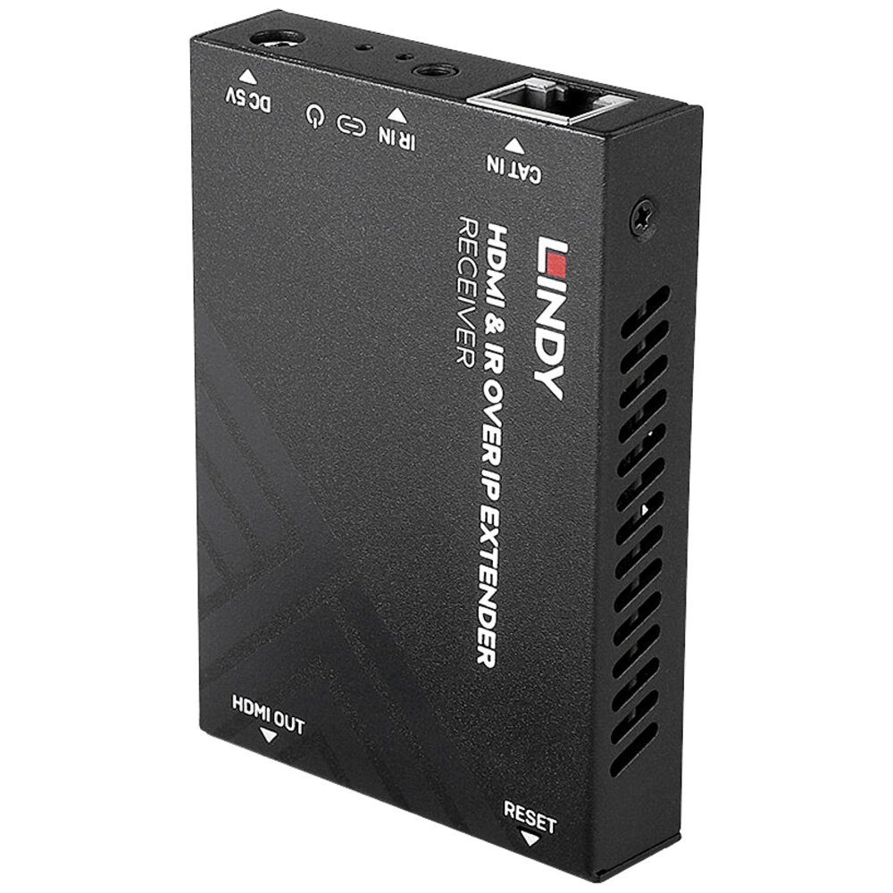 Lindy LINDY HDMI & IR über IP Receiver RJ45, IR (3.5 mm Klinke) HDMI ...
