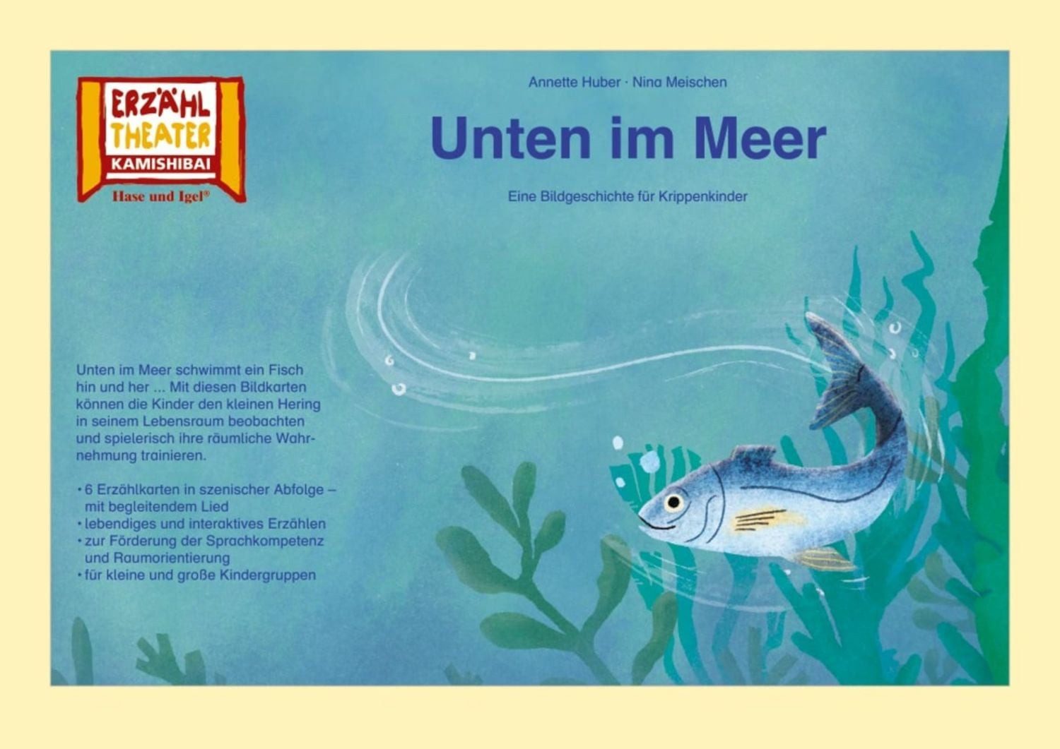 Unten im Meer / Kamishibai Bildkarten / Annette Huber