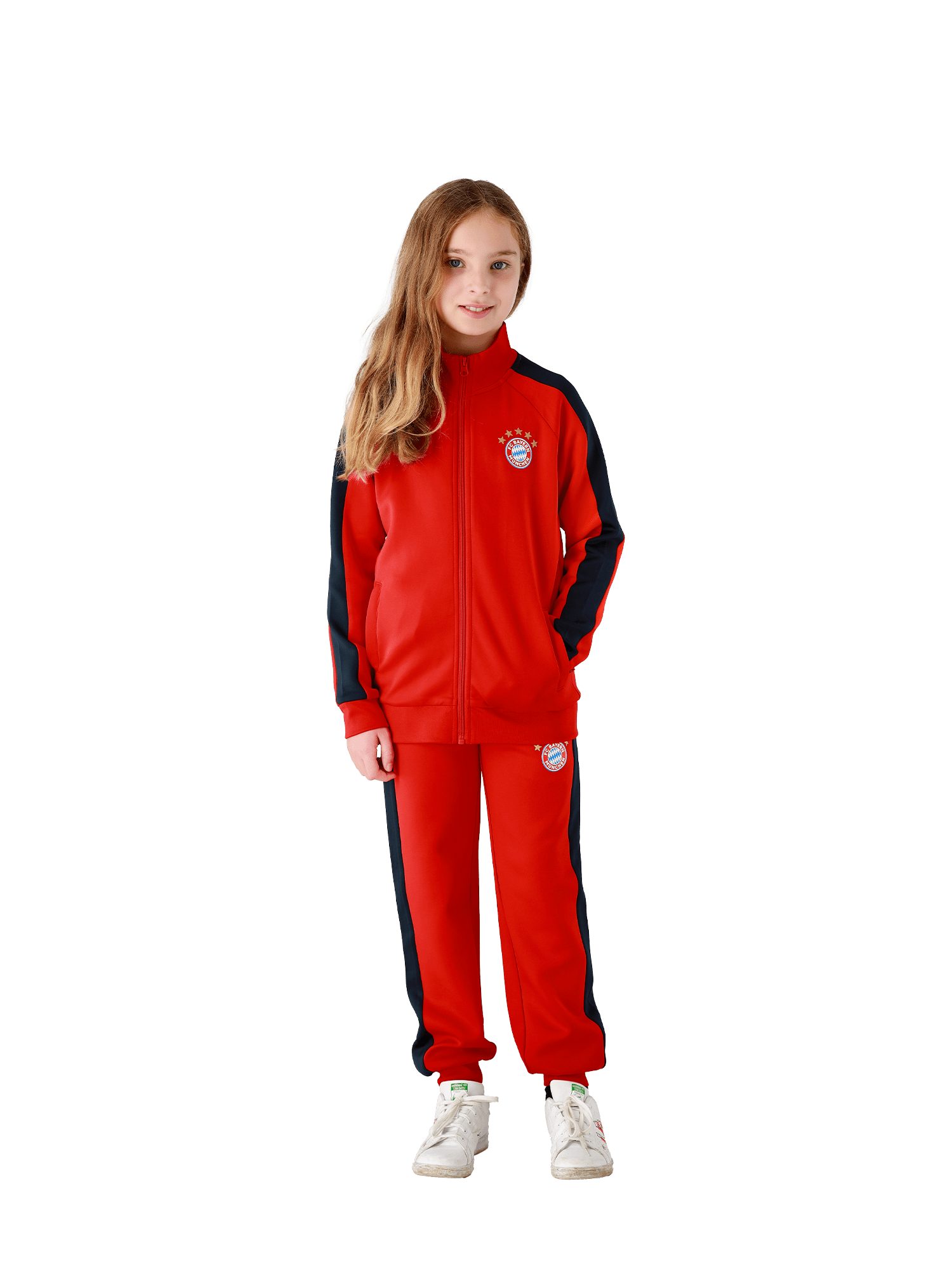 FC Bayern München Trainingsanzug FC Bayern München I Trainingsanzug Essential I Kinder I Rot