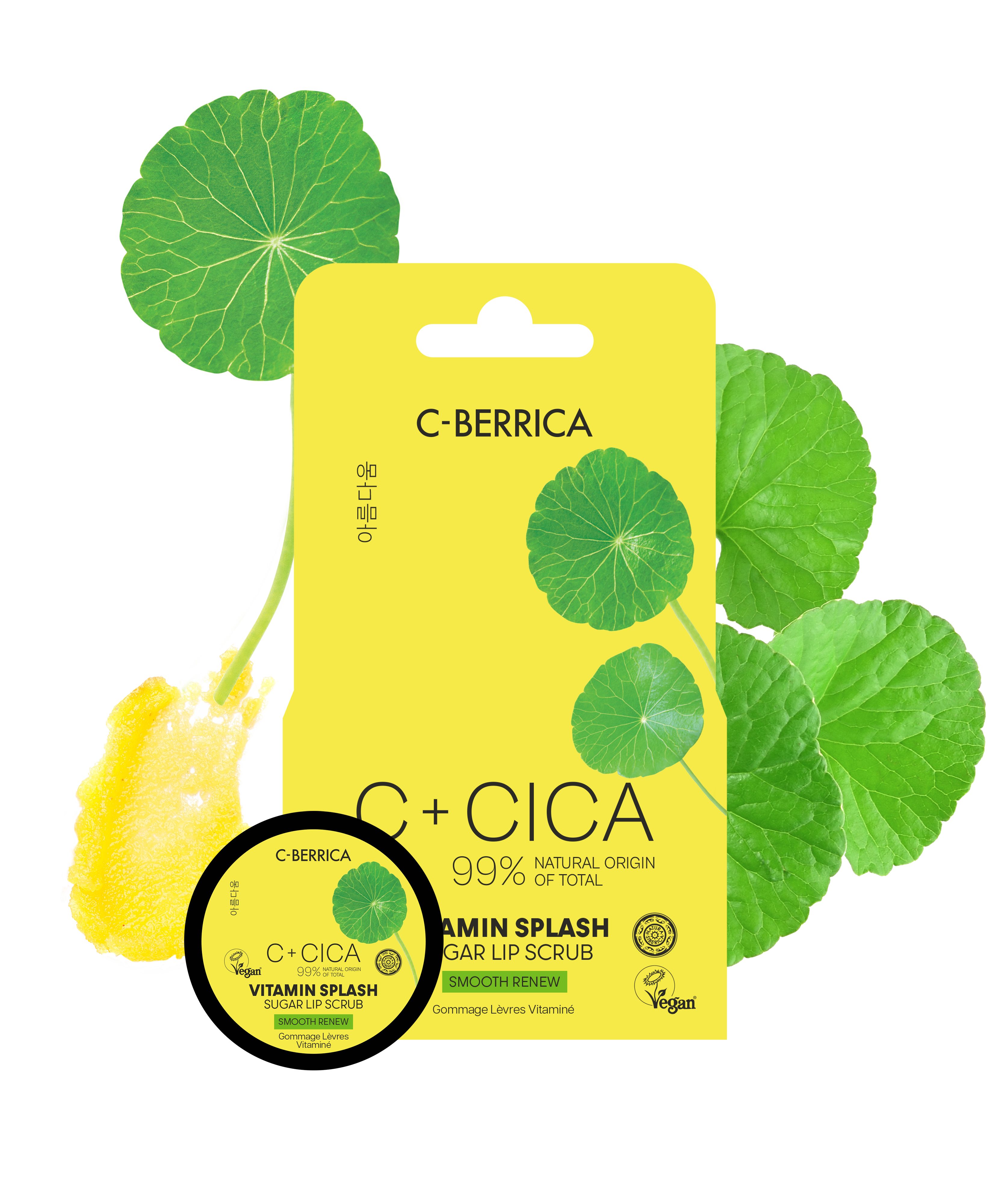 Natura Siberica Lippenpeeling CICA C-BERRICA. Vitamin Splash SUGAR RENEW LIP SCRUB