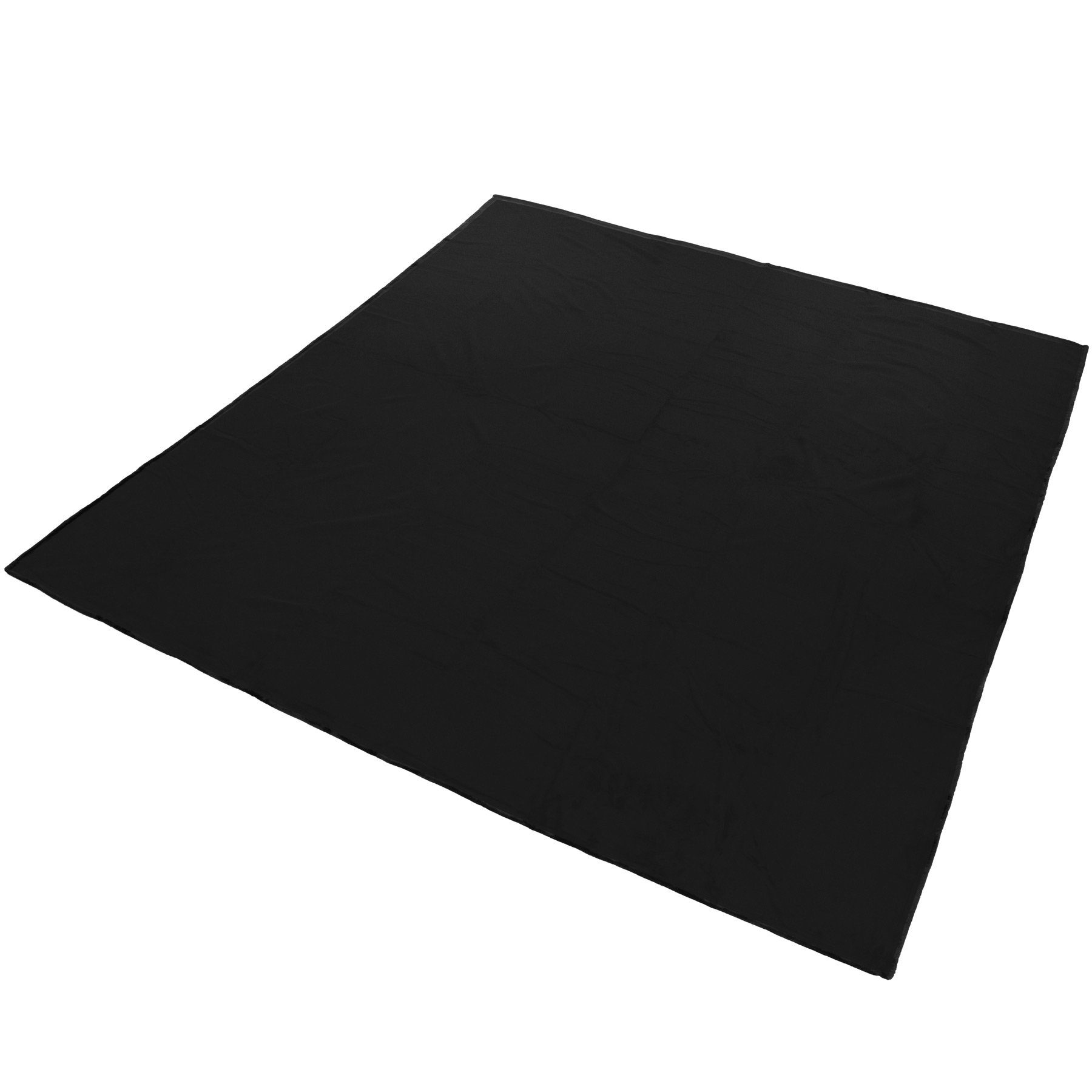 Polyester Kuscheldecken Tagesdecke 220x240cm, 2 Waschmaschinenfest schwarz tectake,