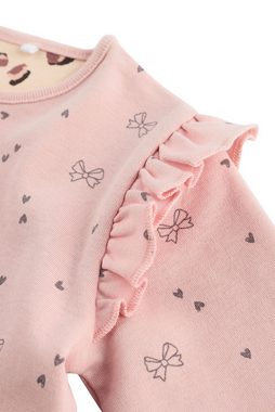 Next Schlafoverall Babyschlafanzüge mit passendem Turban, 3er-Pack (6-tlg)