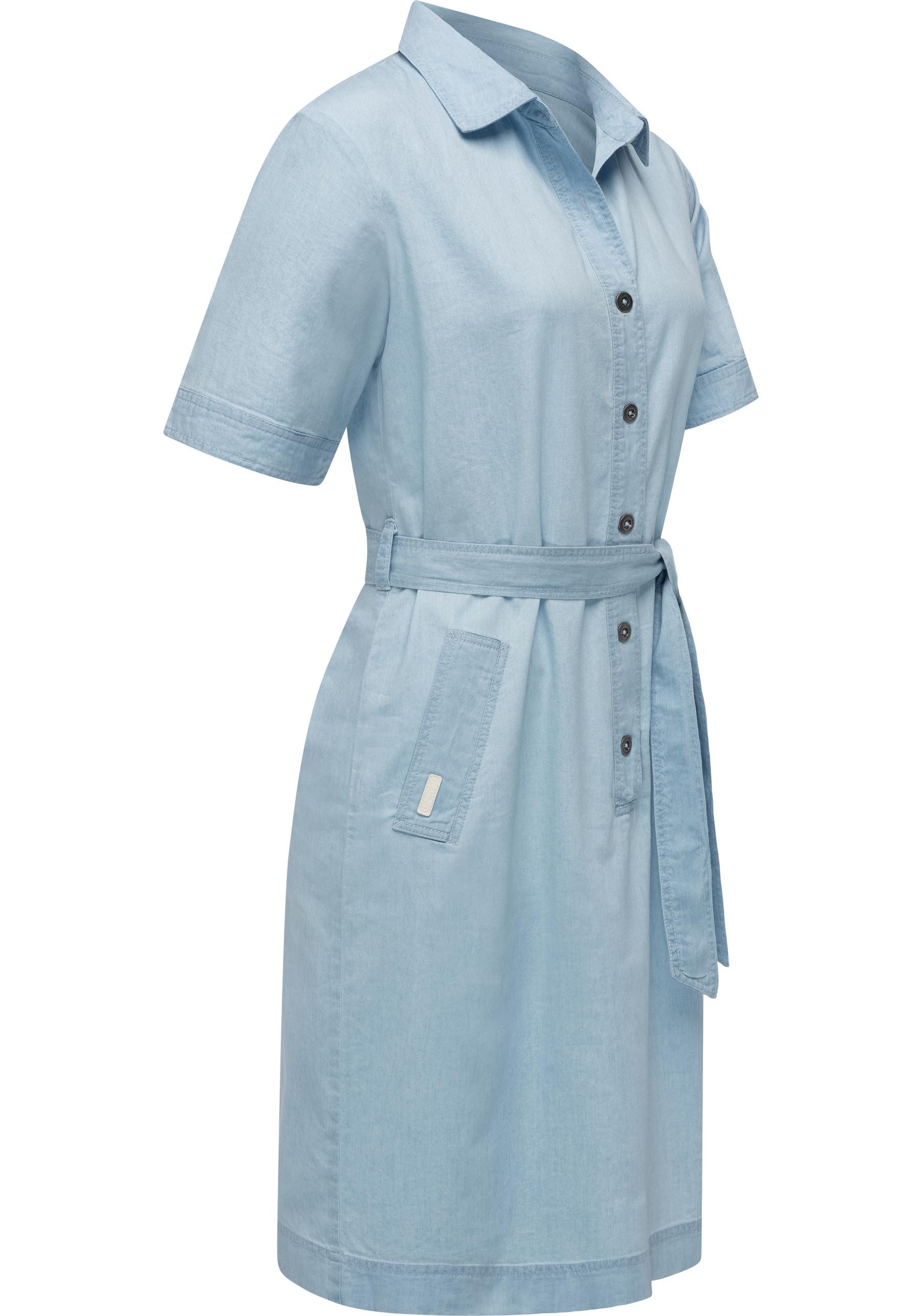 Ragwear Jeanskleid Rozyna Denim Midikleid in günstig online kaufen