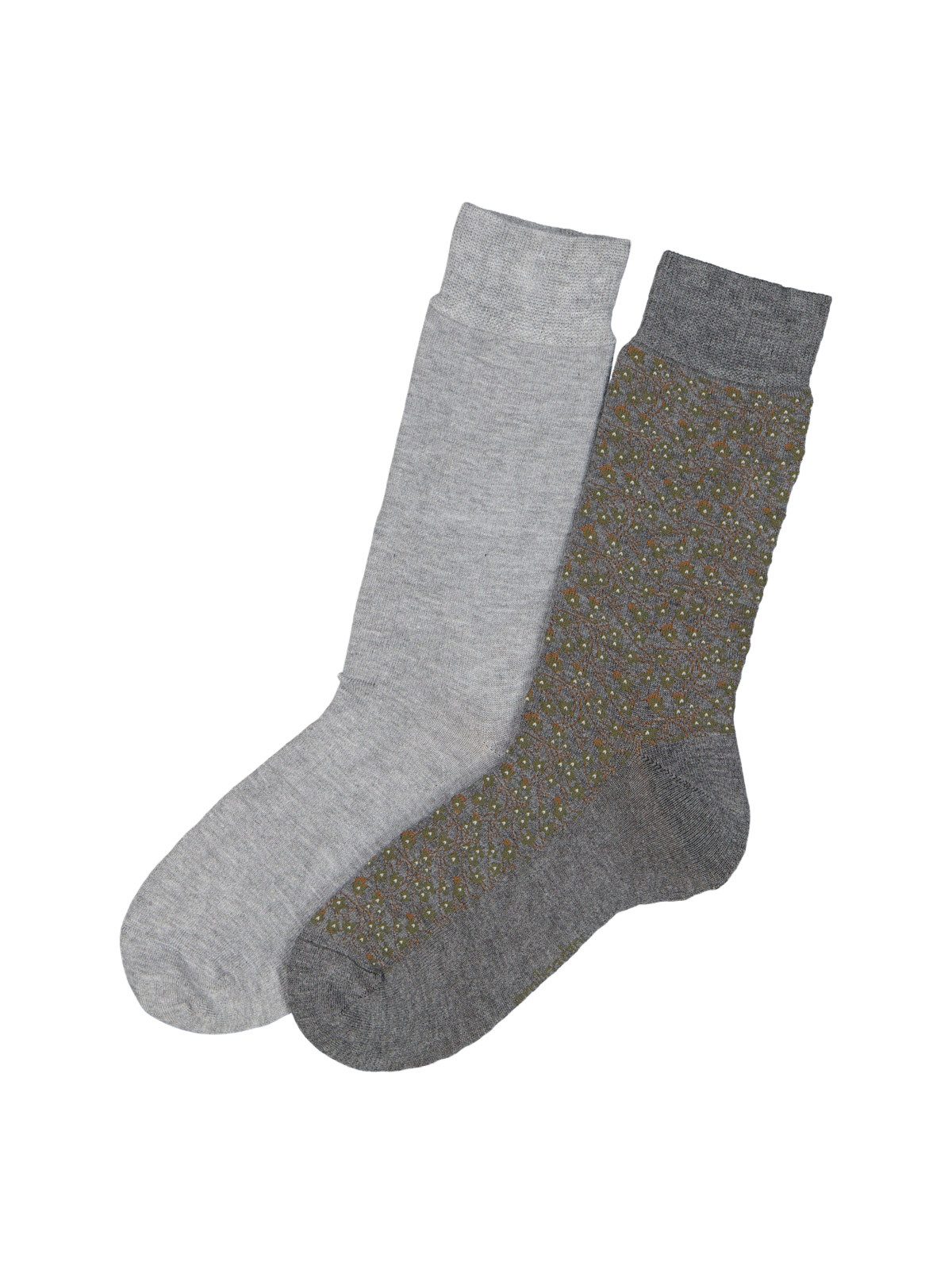 emilio adani Freizeitsocken Herren Socke gemustert, Khaki