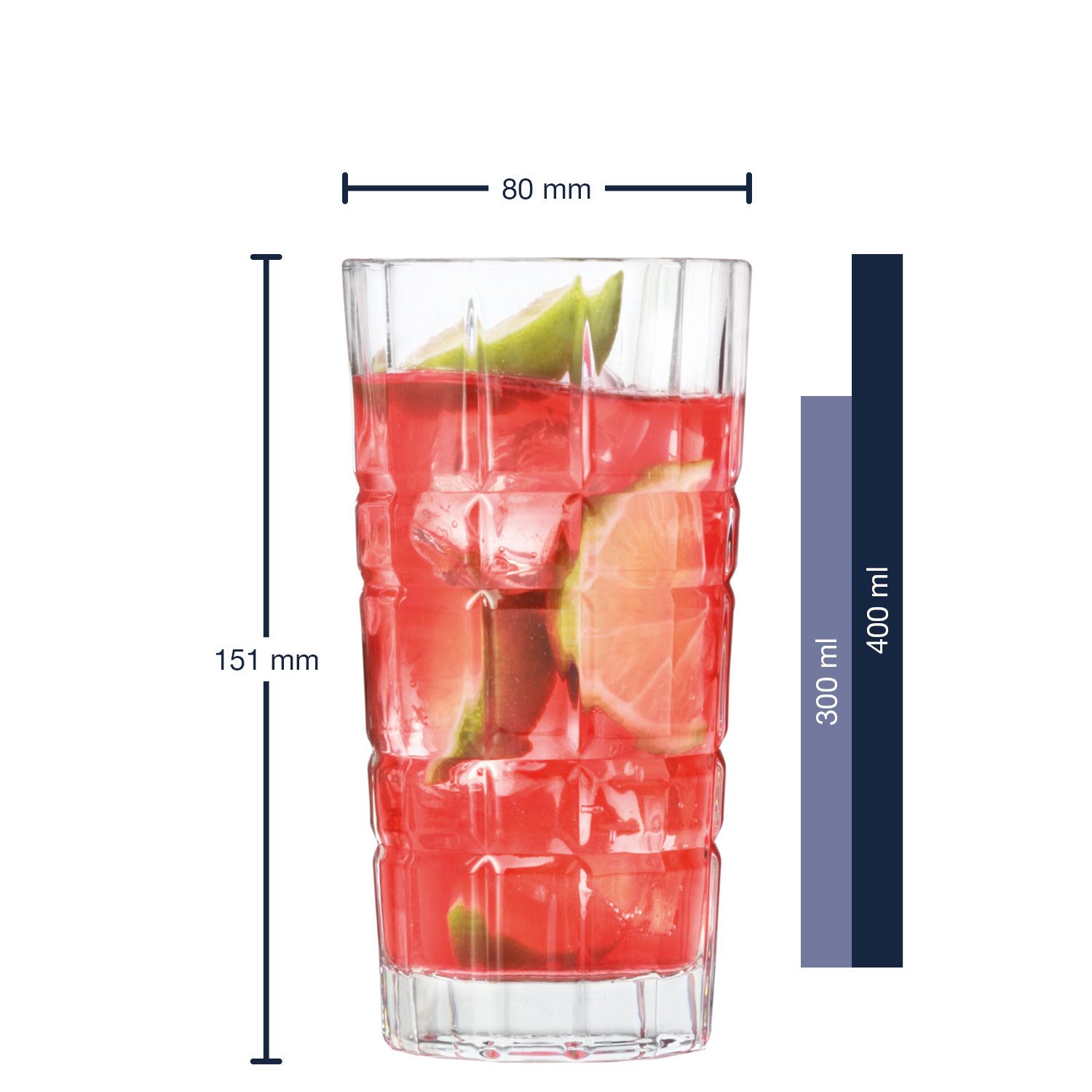 LEONARDO Glas Spiritii, Kalk-Natron Glas, 4 Gläser, Spülmaschinengeeignet, 400ml